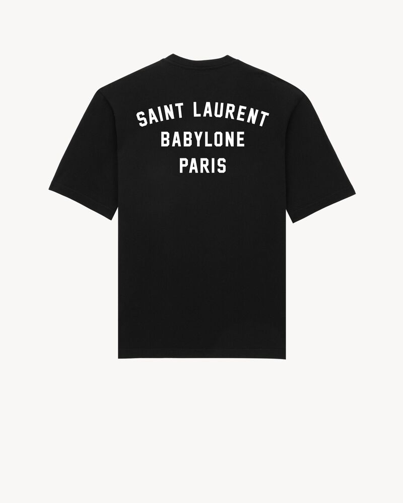 SAINT LAURENT BABYLONE T-SHIRT