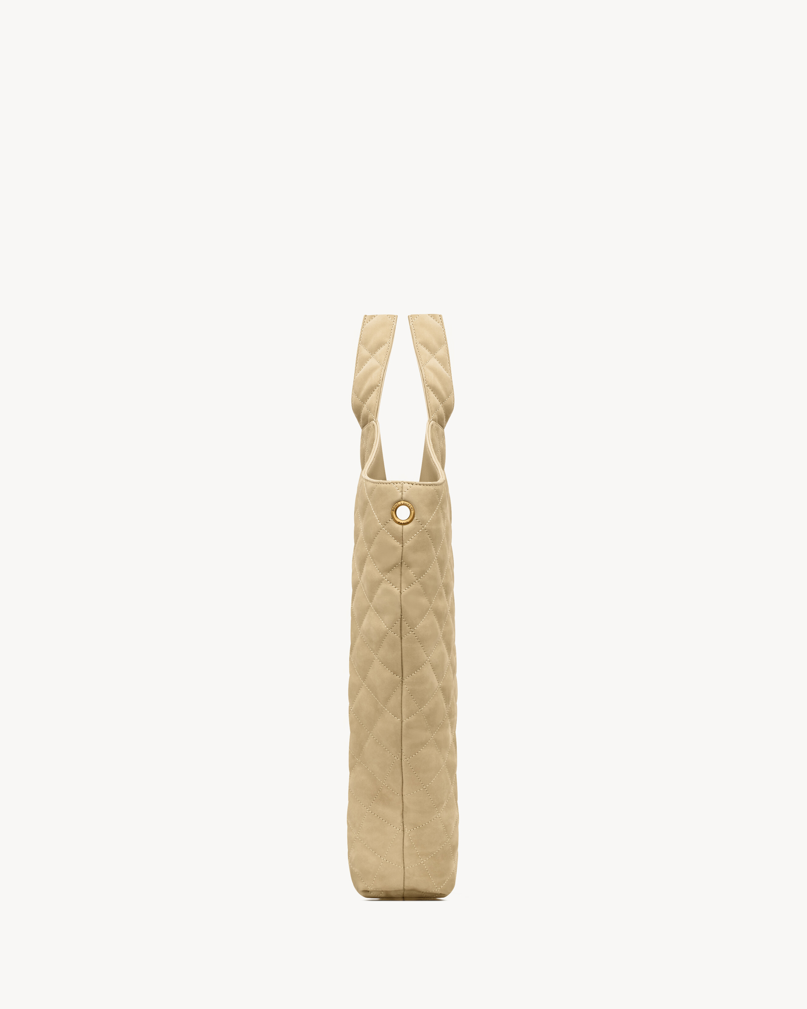 ICARE in quilted nubuck suede