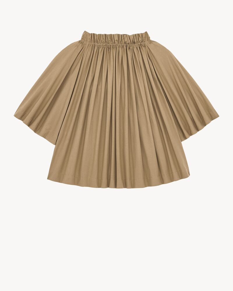 ruffled top in cotton