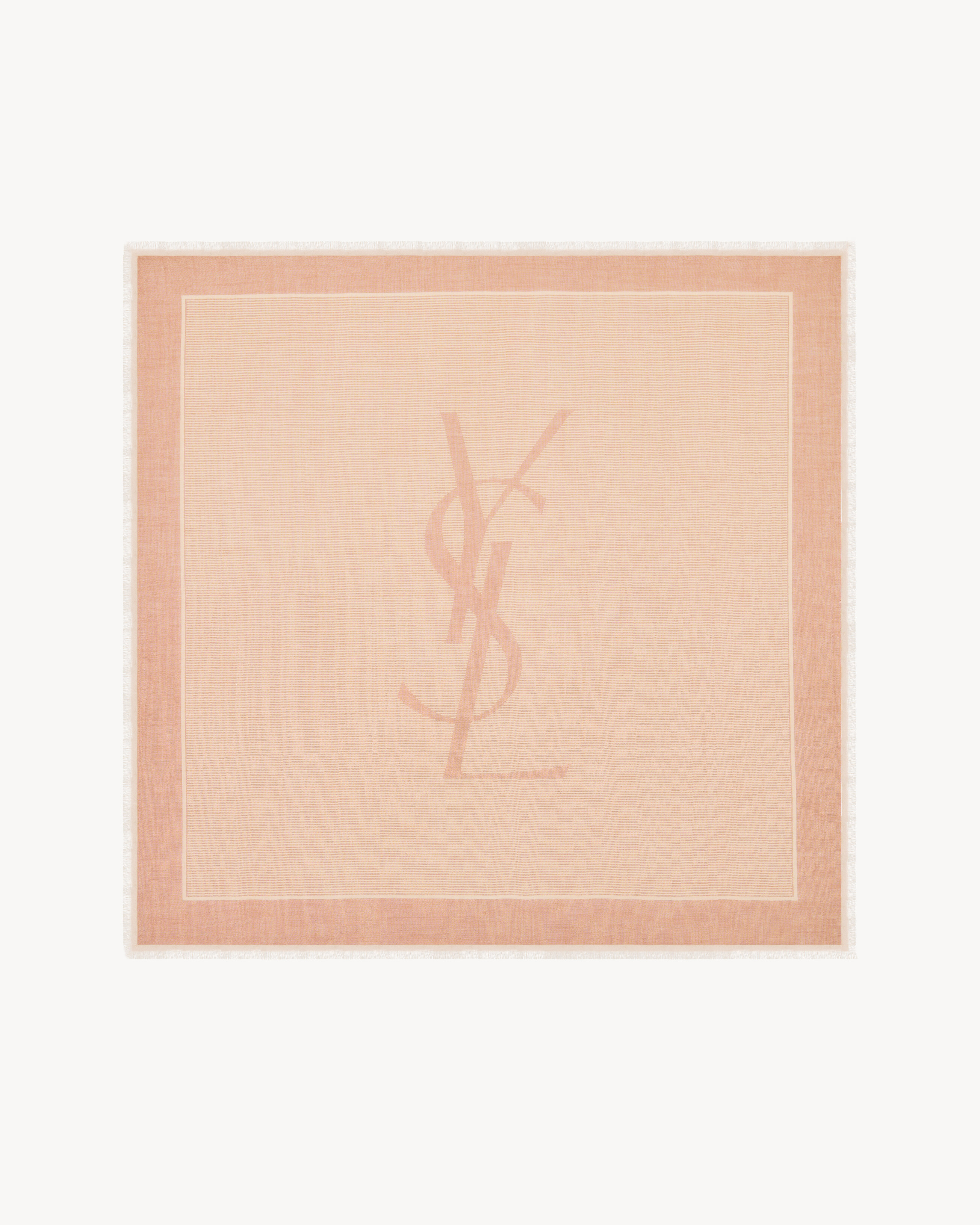 Sciarpa quadrata CASSANDRE in étamine di cashmere e seta