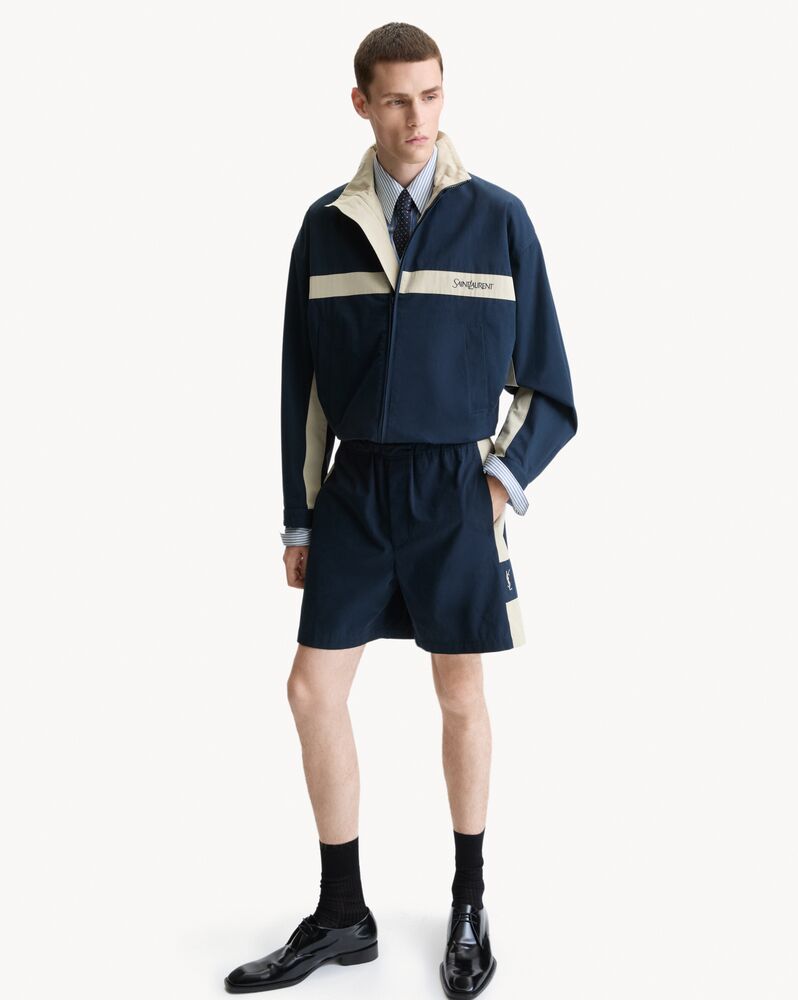 SAINT LAURENT shorts in cotton