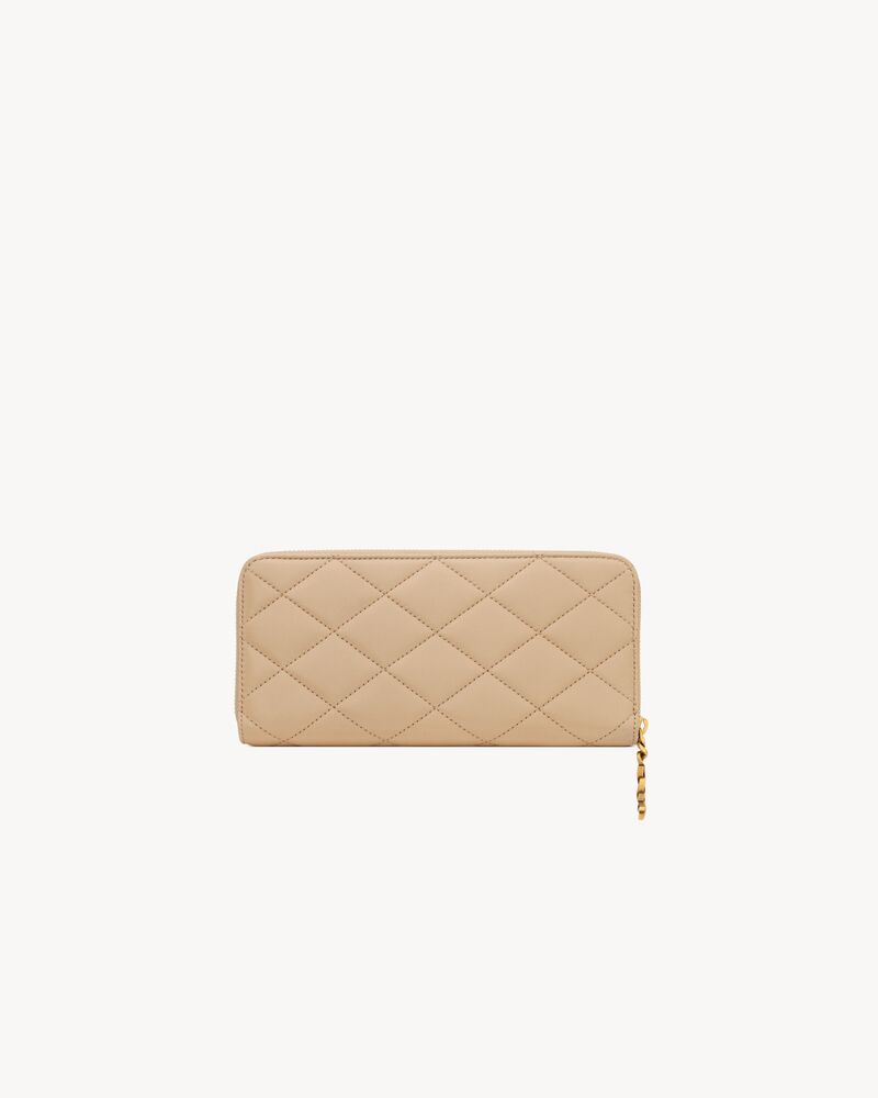 CASSANDRE BIJOU zip wallet in lambskin