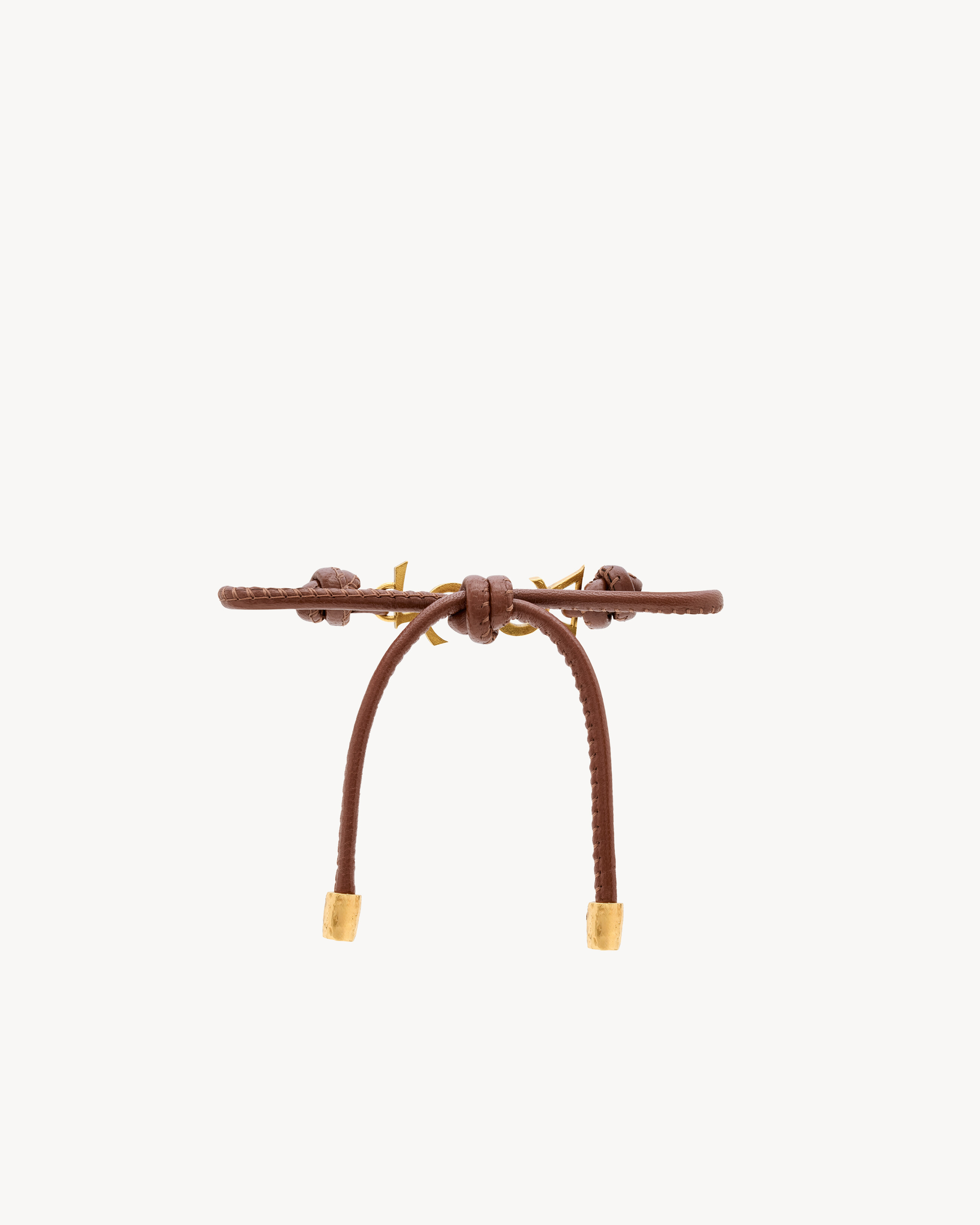 CASSANDRE cord bracelet in leather