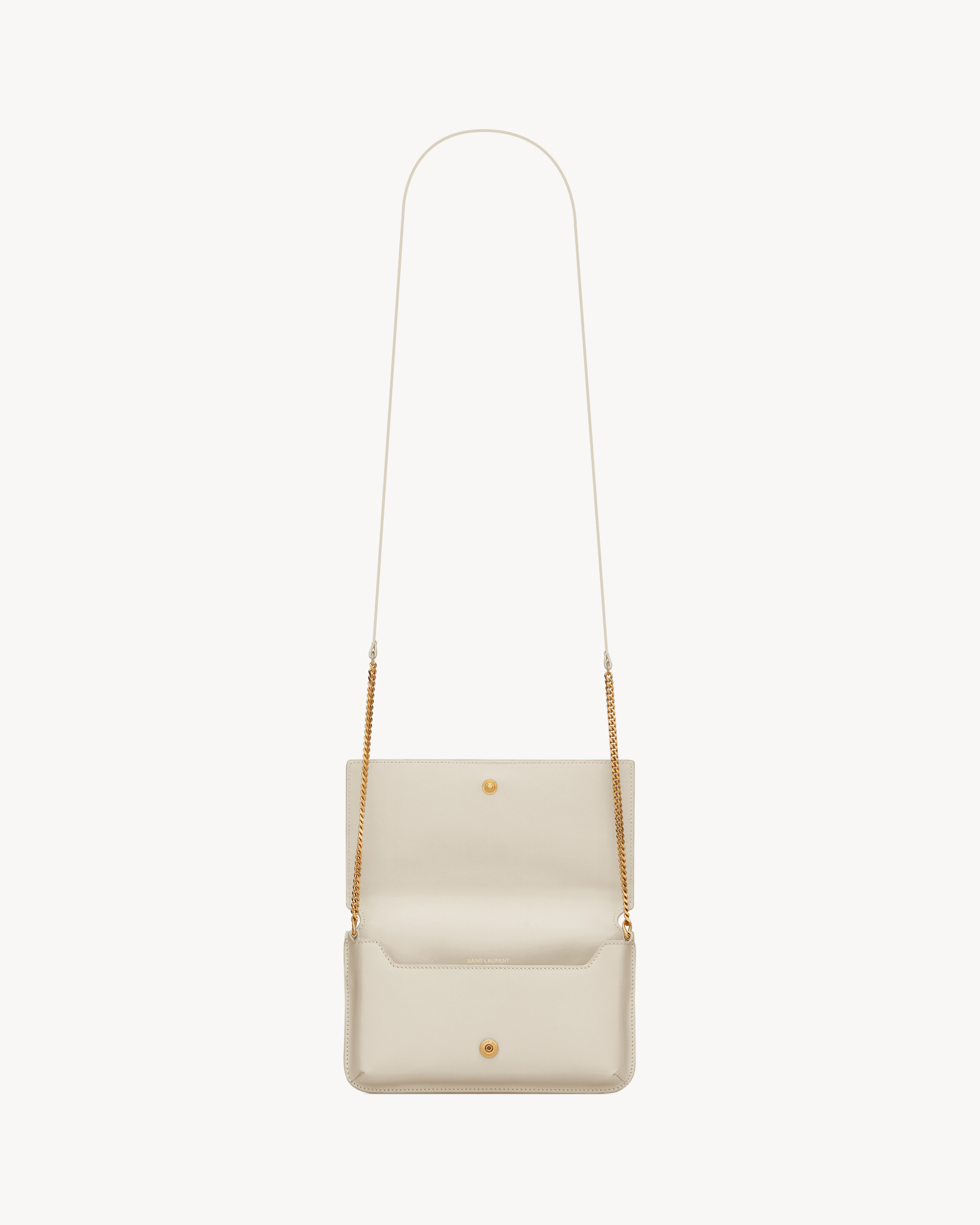 CASSANDRE phone holder in smooth leather
