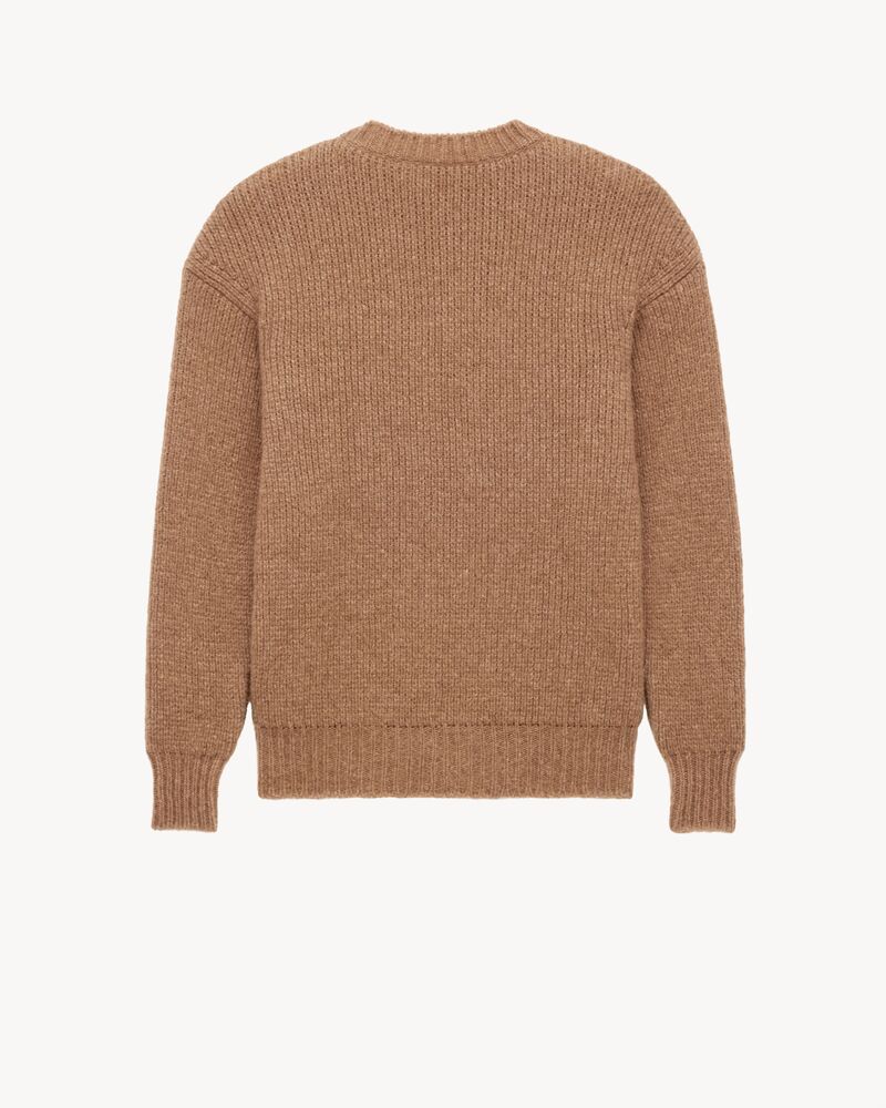 sweater in chunky knit