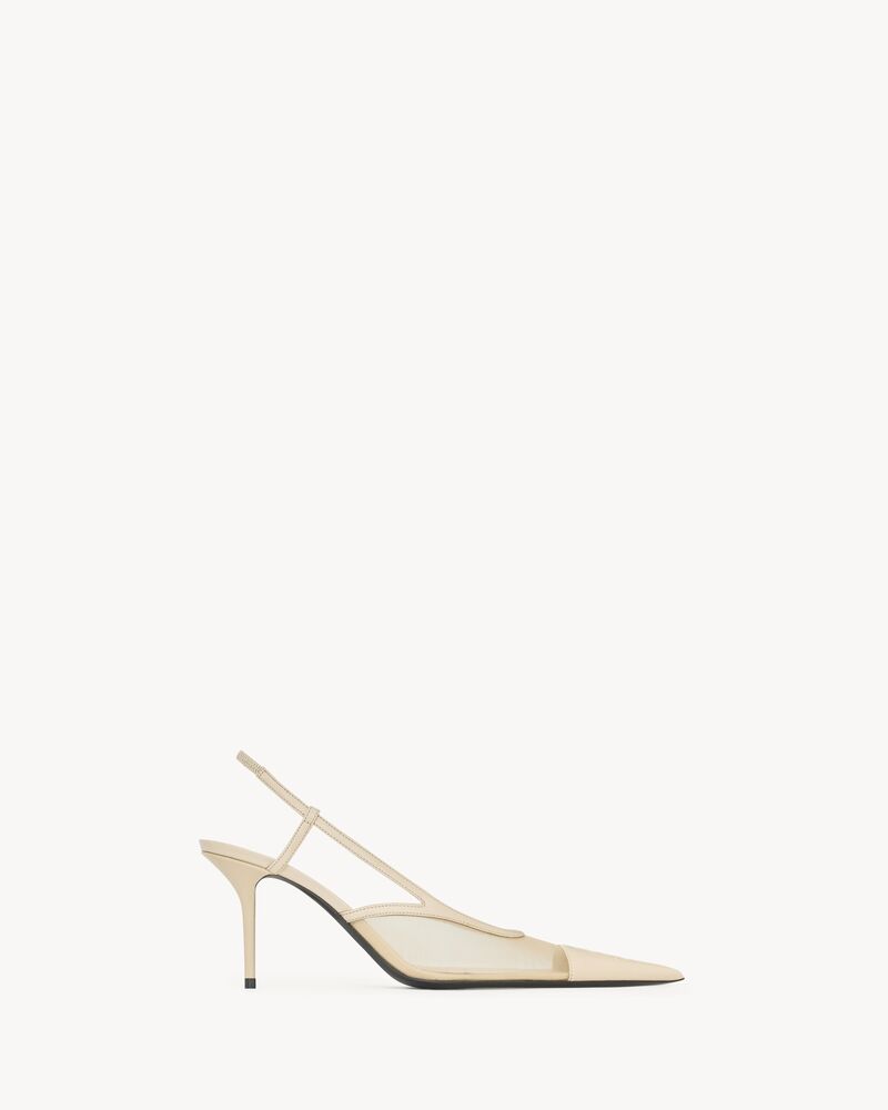 RENÉE slingback pumps in mesh