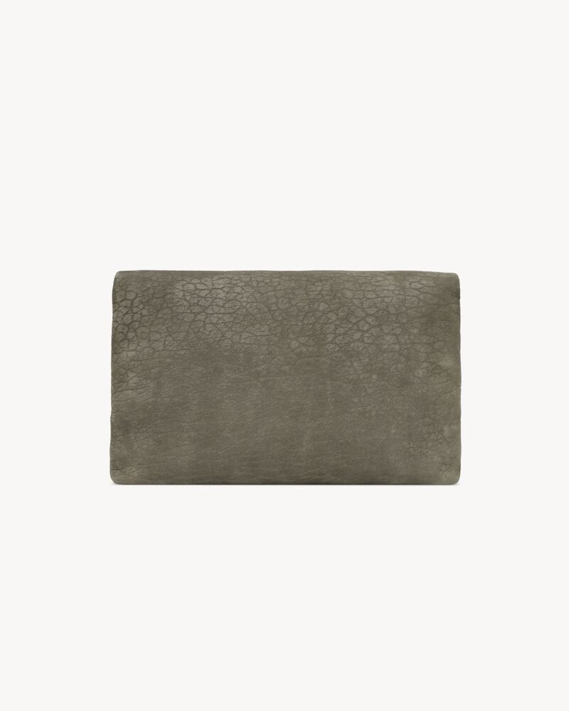 CASSANDRE large envelope pouch in nubuck
