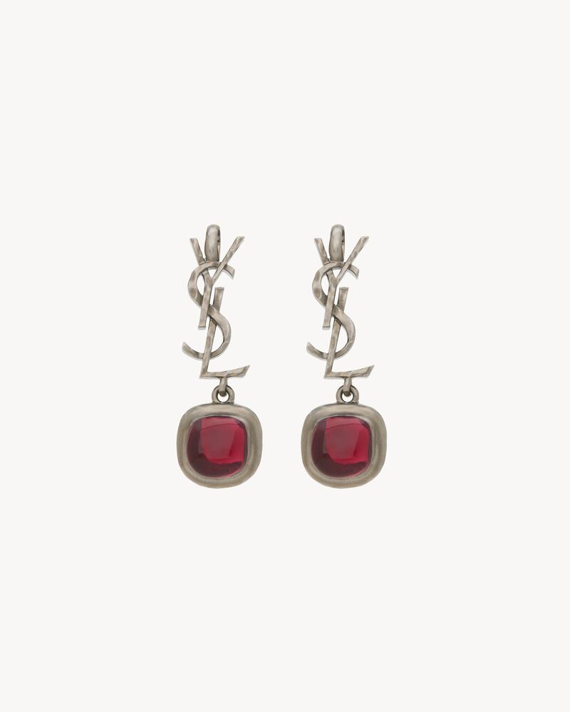 CASSANDRE cabochon earrings