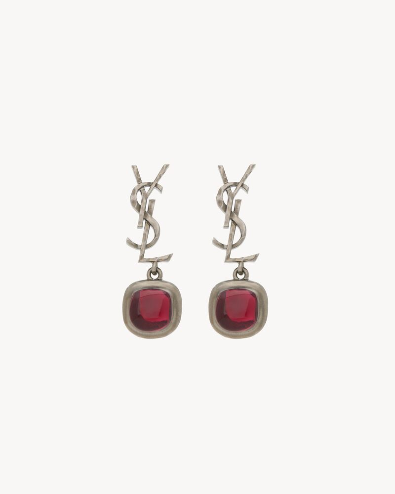 CASSANDRE cabochon earrings