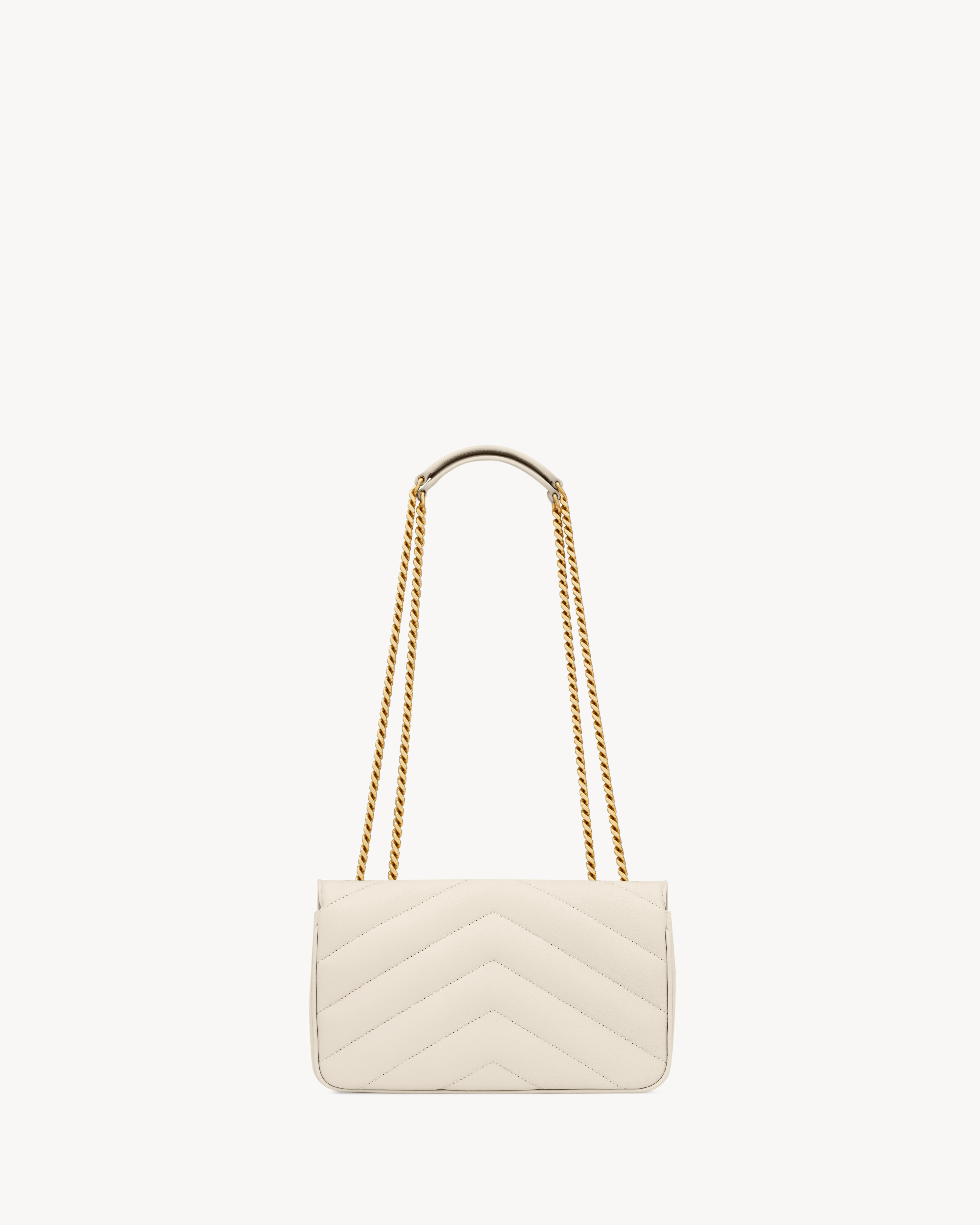 LOULOU small in MATELASSÉ lambskin