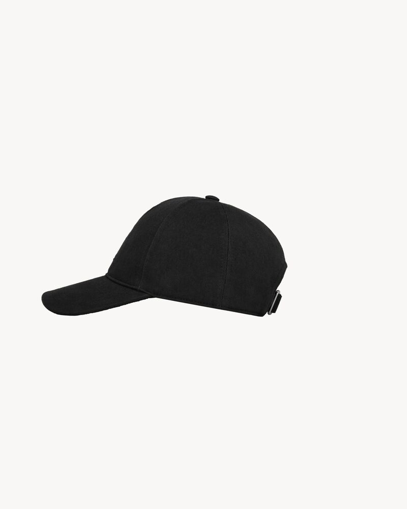 CASSANDRE cap in cotton denim twill