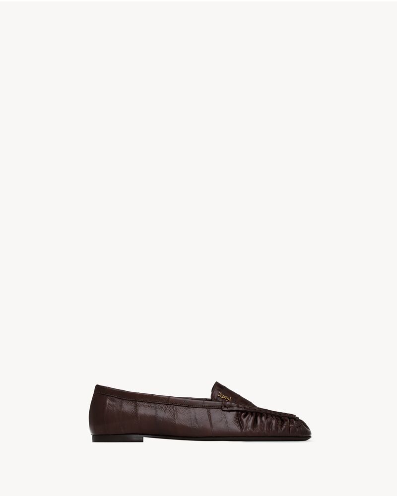 sapatilhas LOAFERINO em couro de hagfish