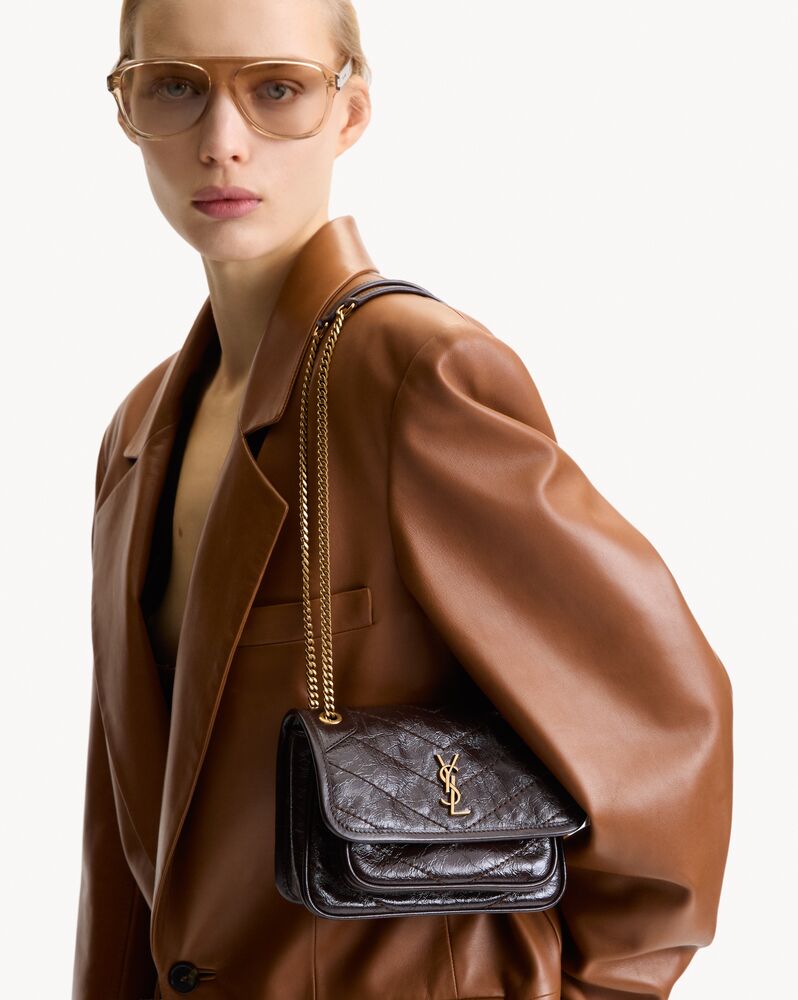 NIKI mini en cuir vintage
