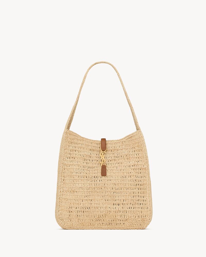 LE 5 À 7 supple large in raffia