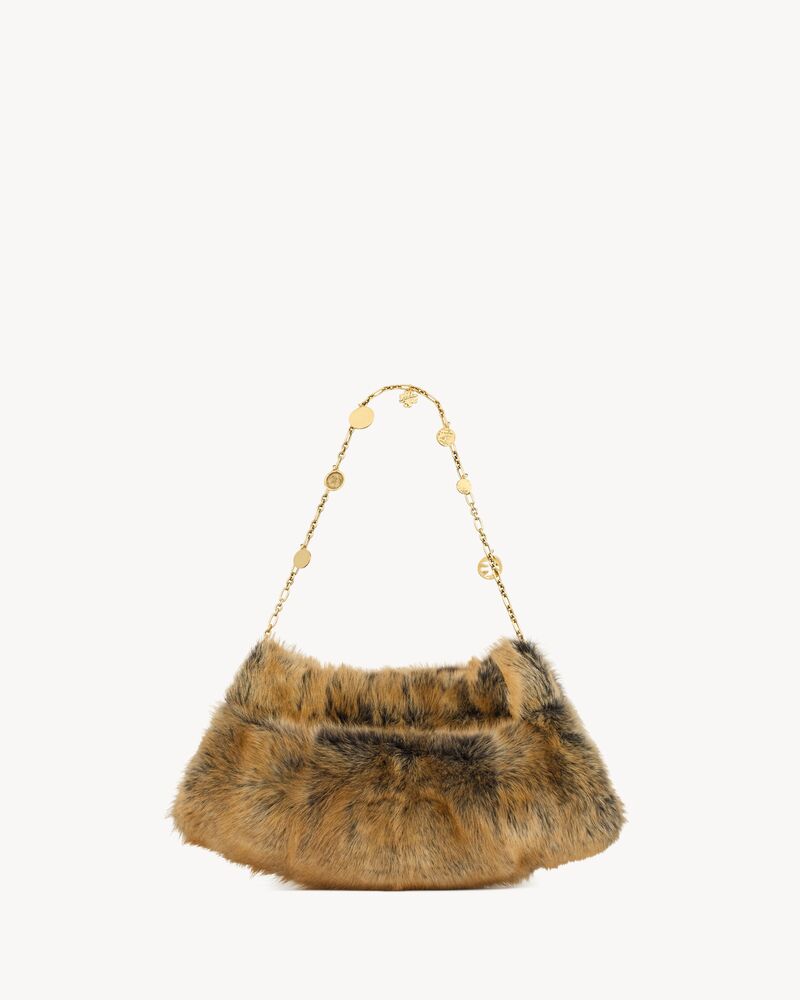 MANCHON on chain in shearling