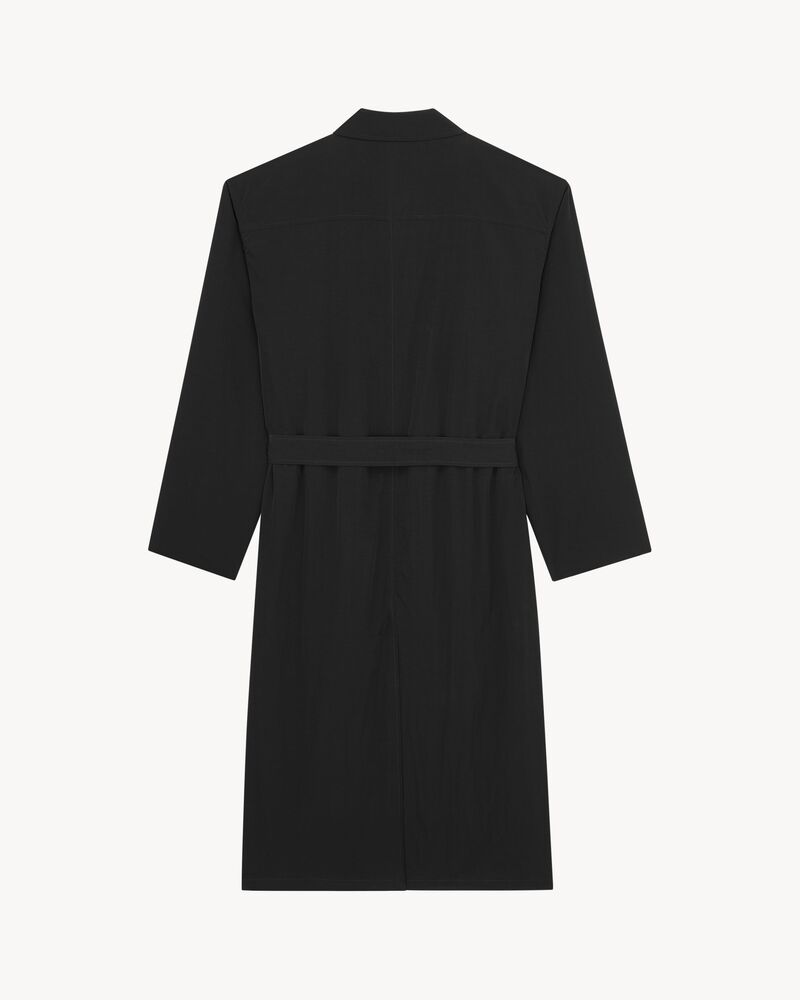 Manteau en sergé de coton