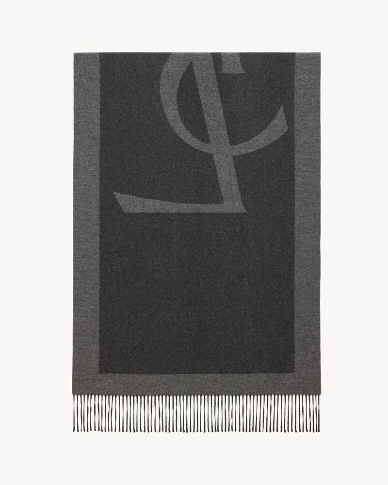 Lenço CASSANDRE com motivo jacquard em seda