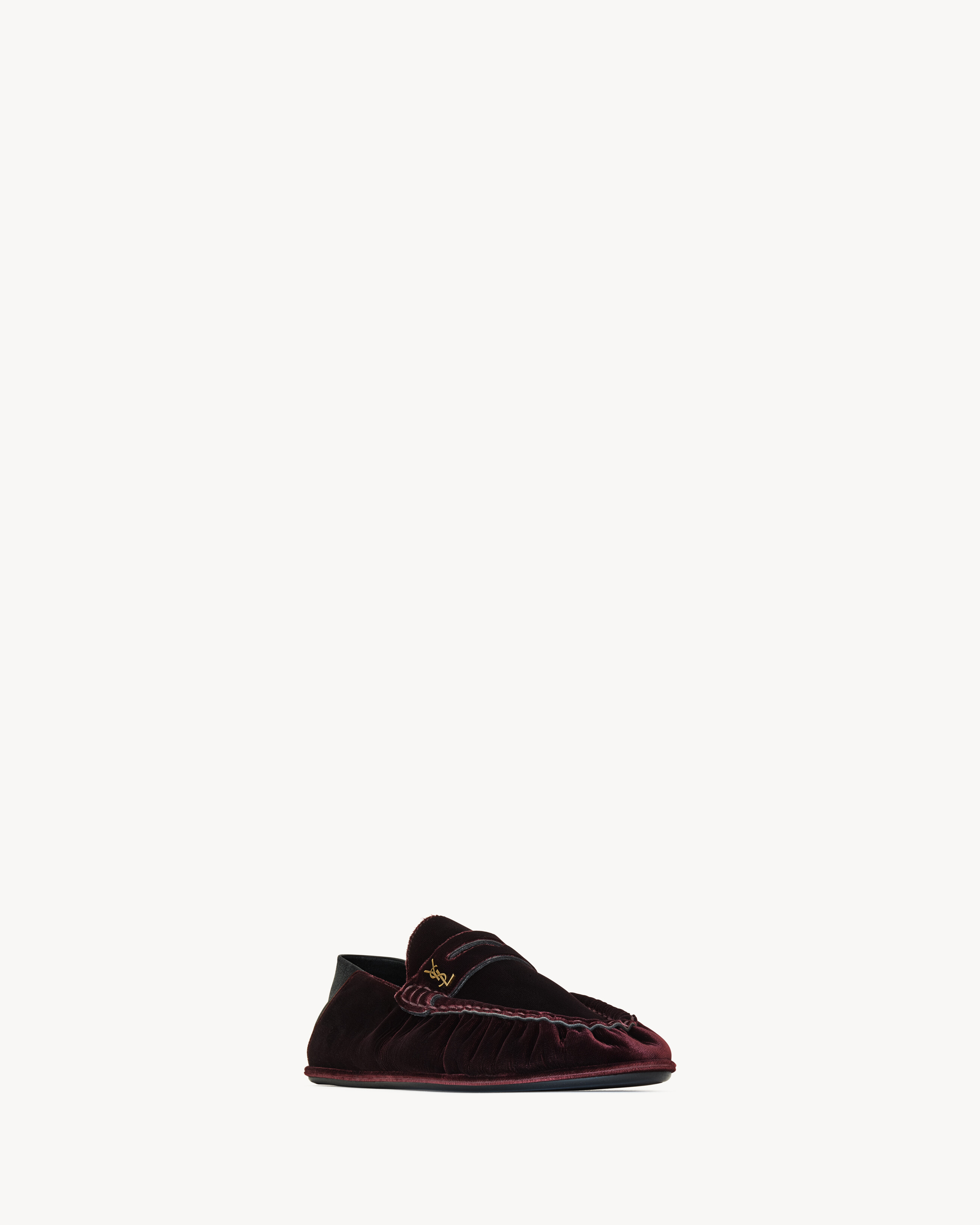 LE LOAFER foldable in velvet