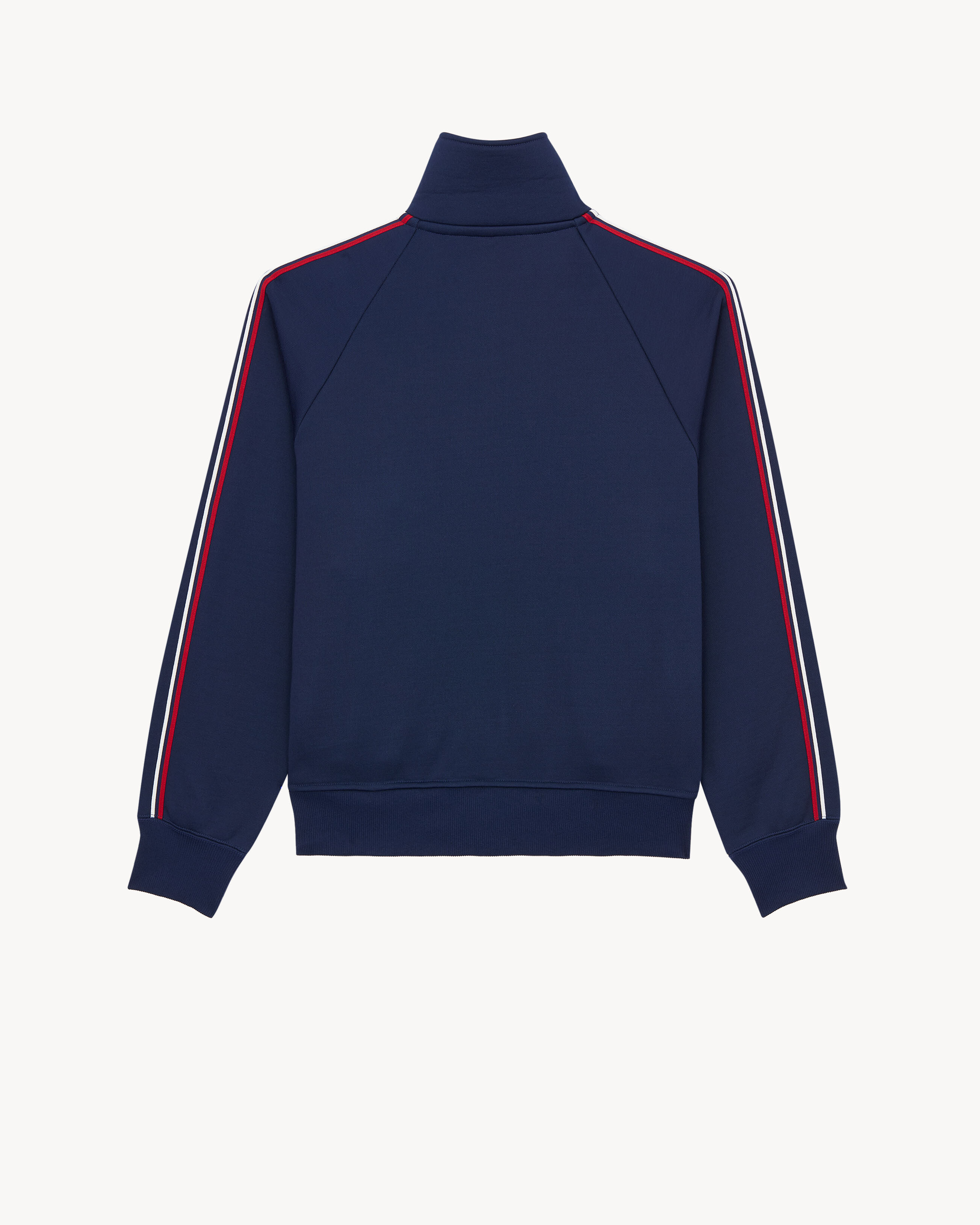 track jacket in cotton and nylon