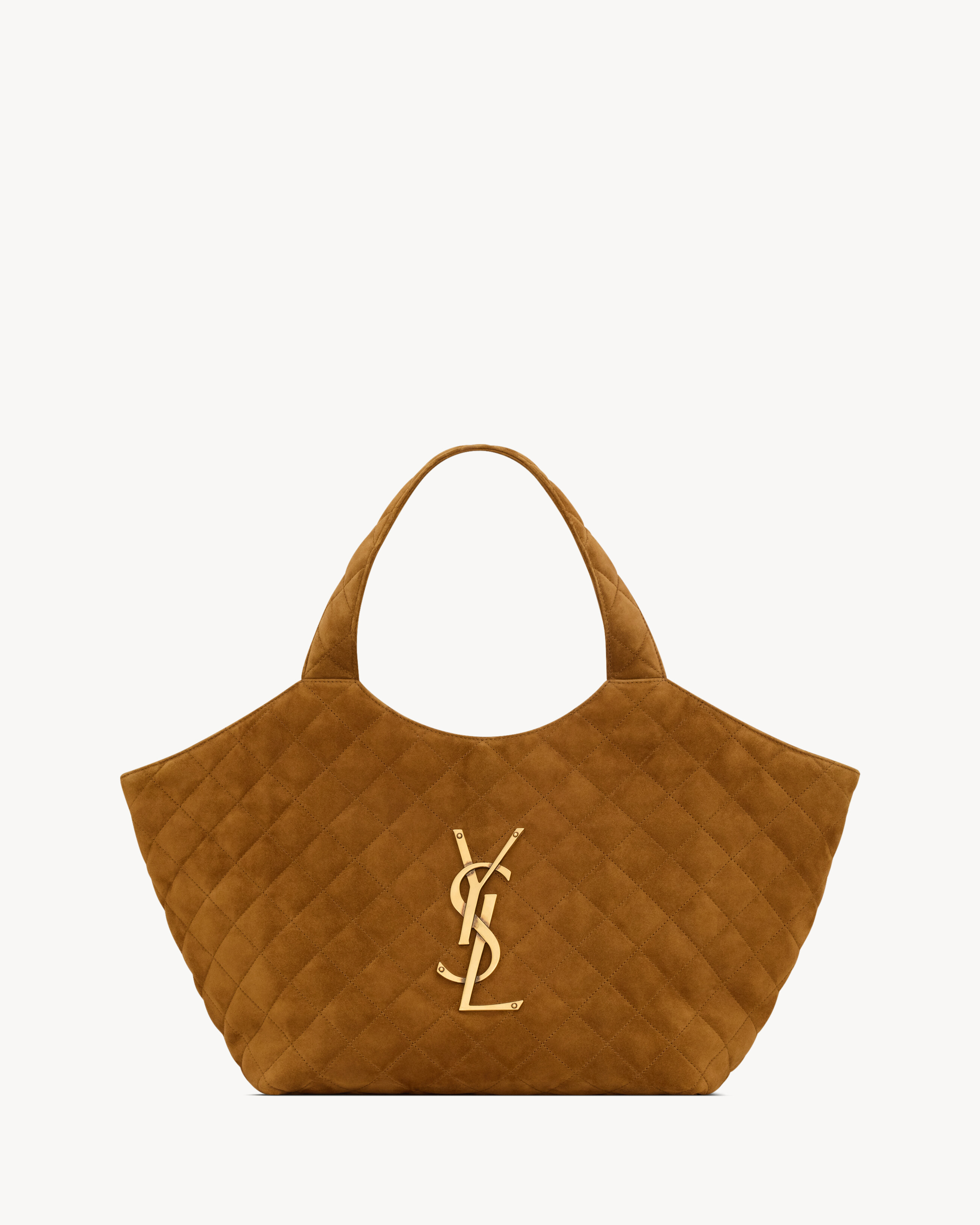 ICARE Medium in quilted suede