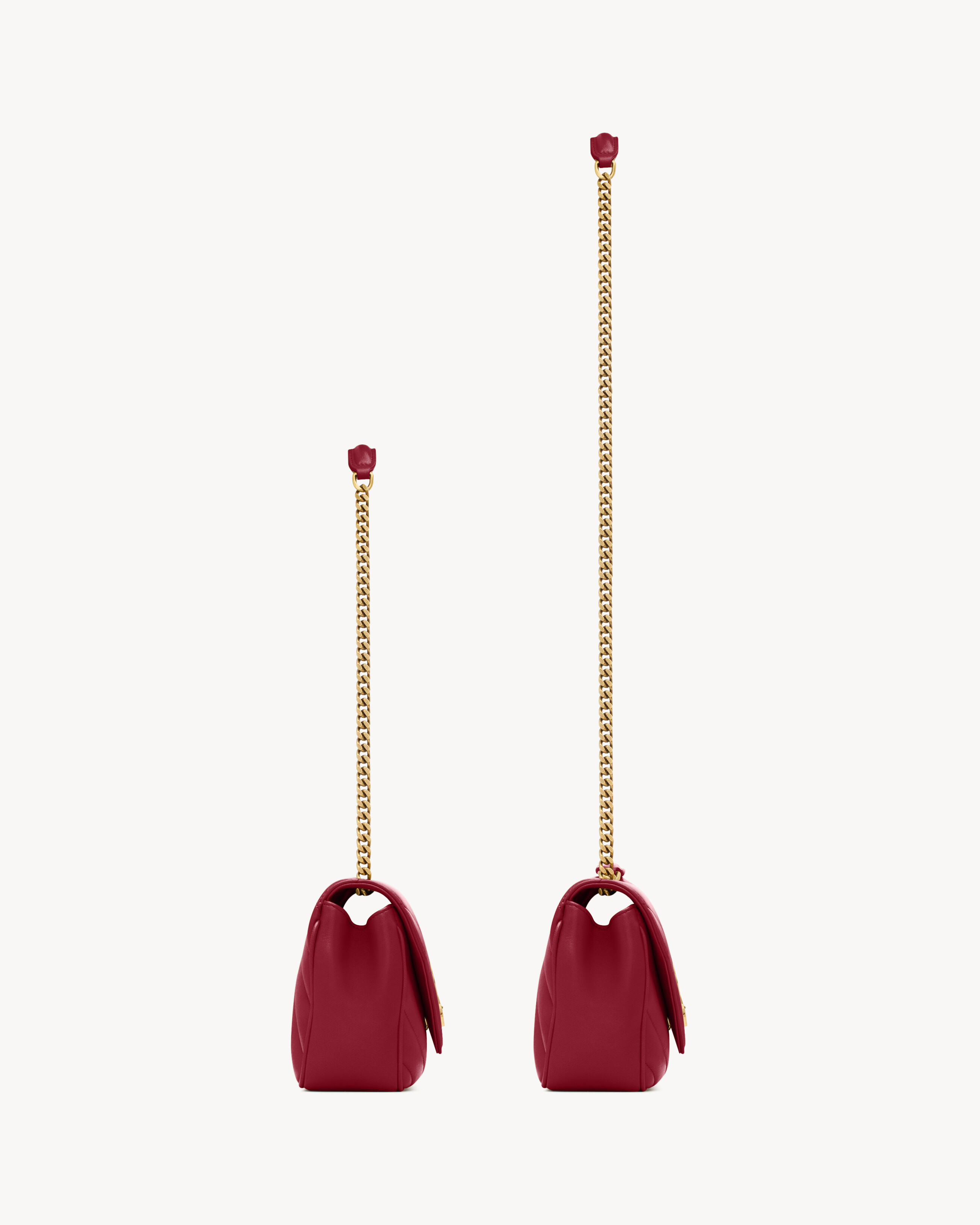 LOULOU small in MATELASSÉ lambskin