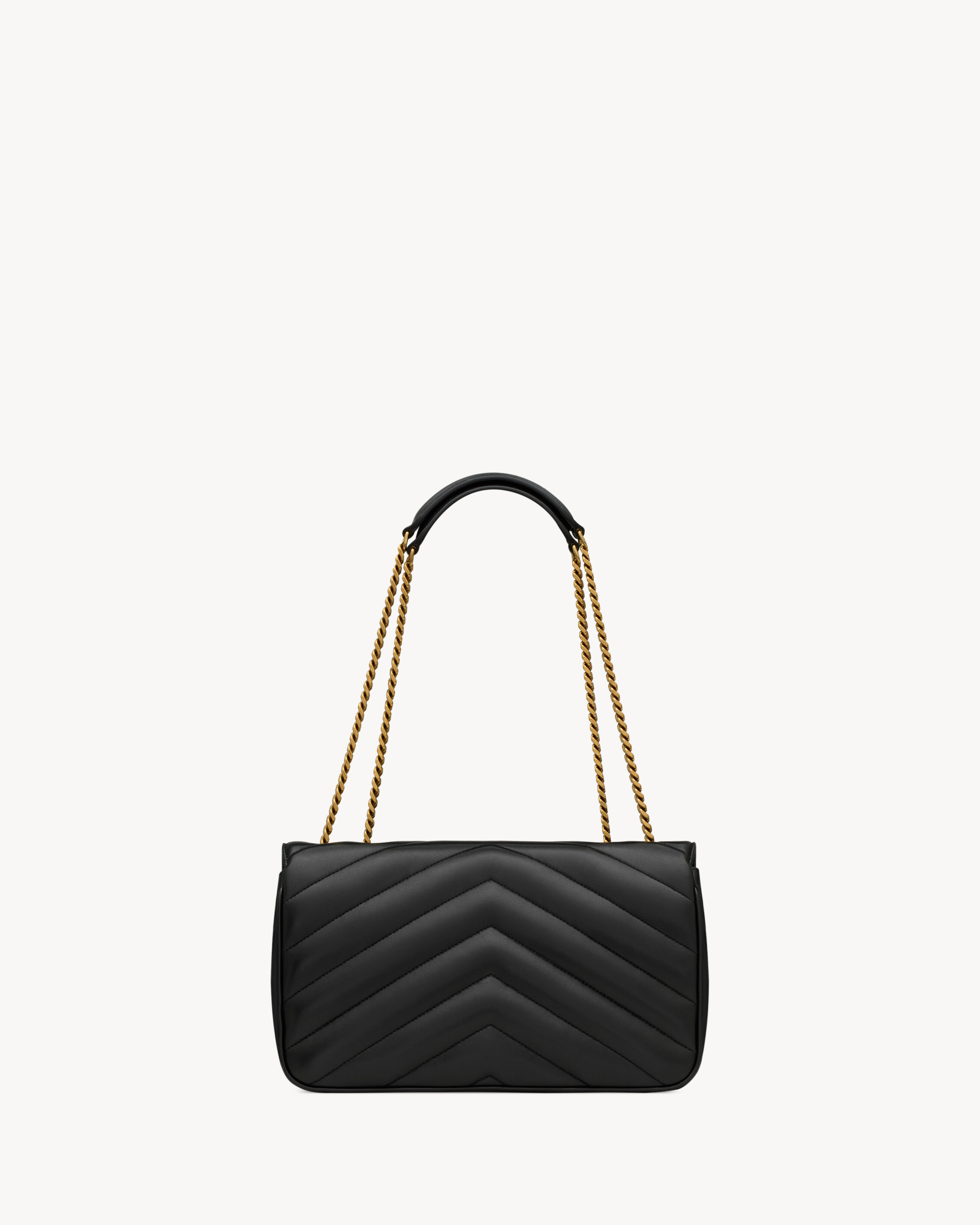 LOULOU medium in MATELASSÉ lambskin