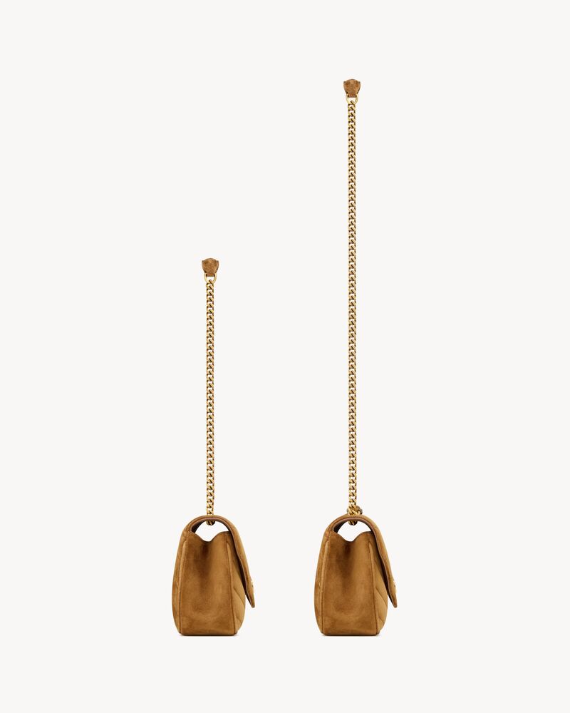 LOULOU small in MATELASSÉ suede