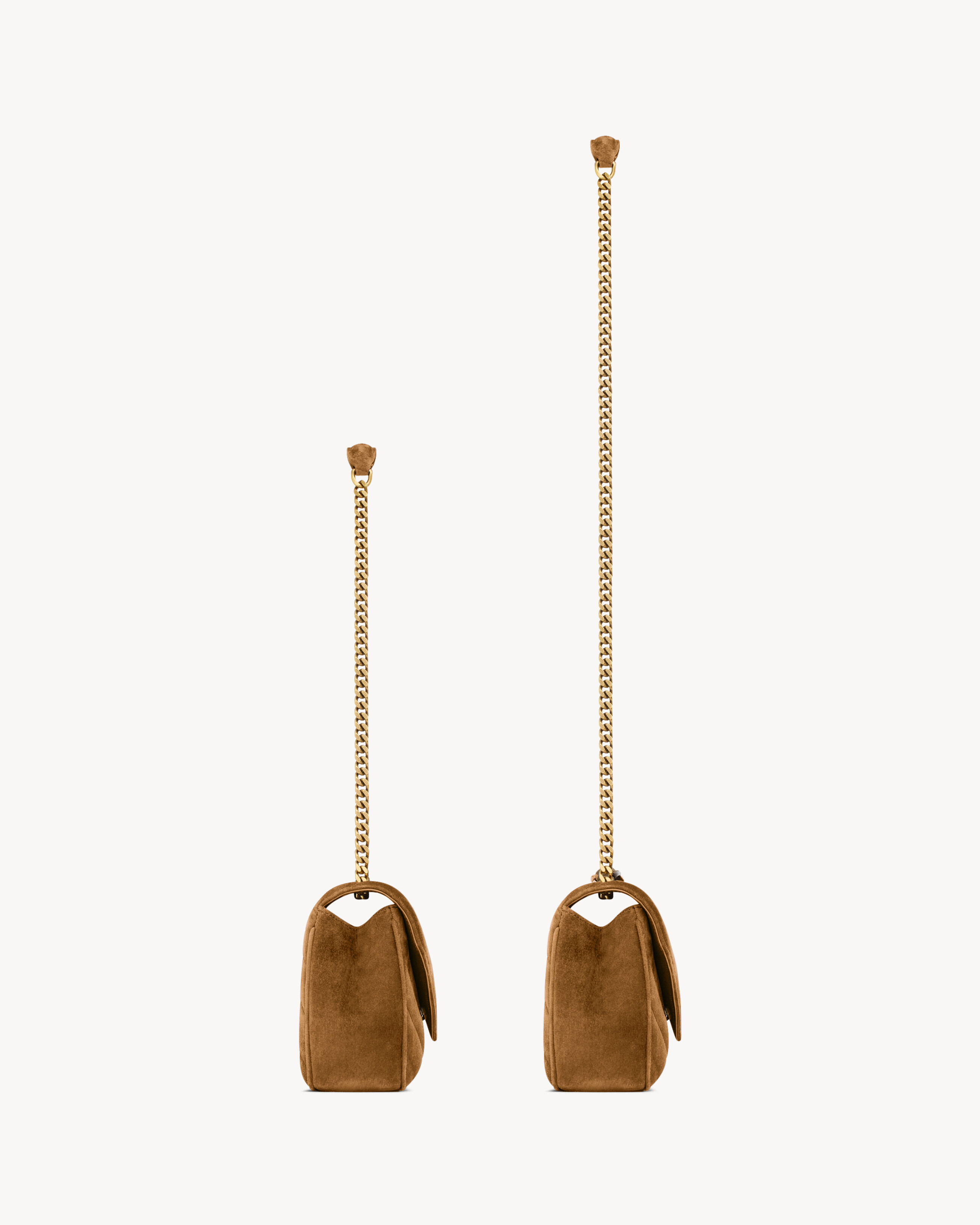 LOULOU small in MATELASSÉ suede