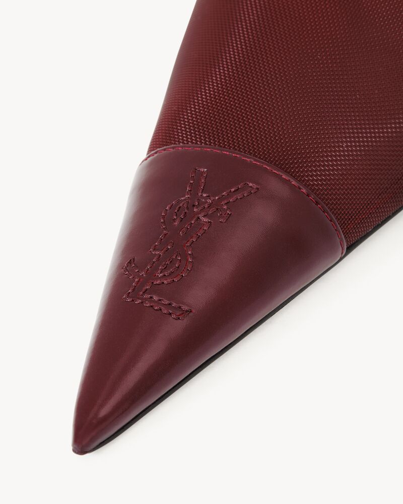 RENÉE mules in mesh