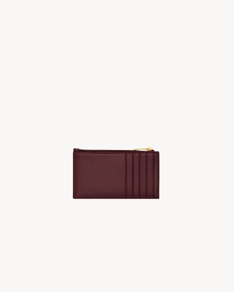 CASSANDRE FRAGMENTS card case in lambskin