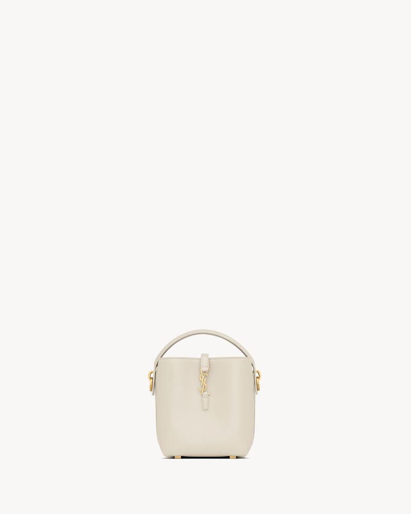 LE 37 Mini-Tasche aus glänzendem Leder