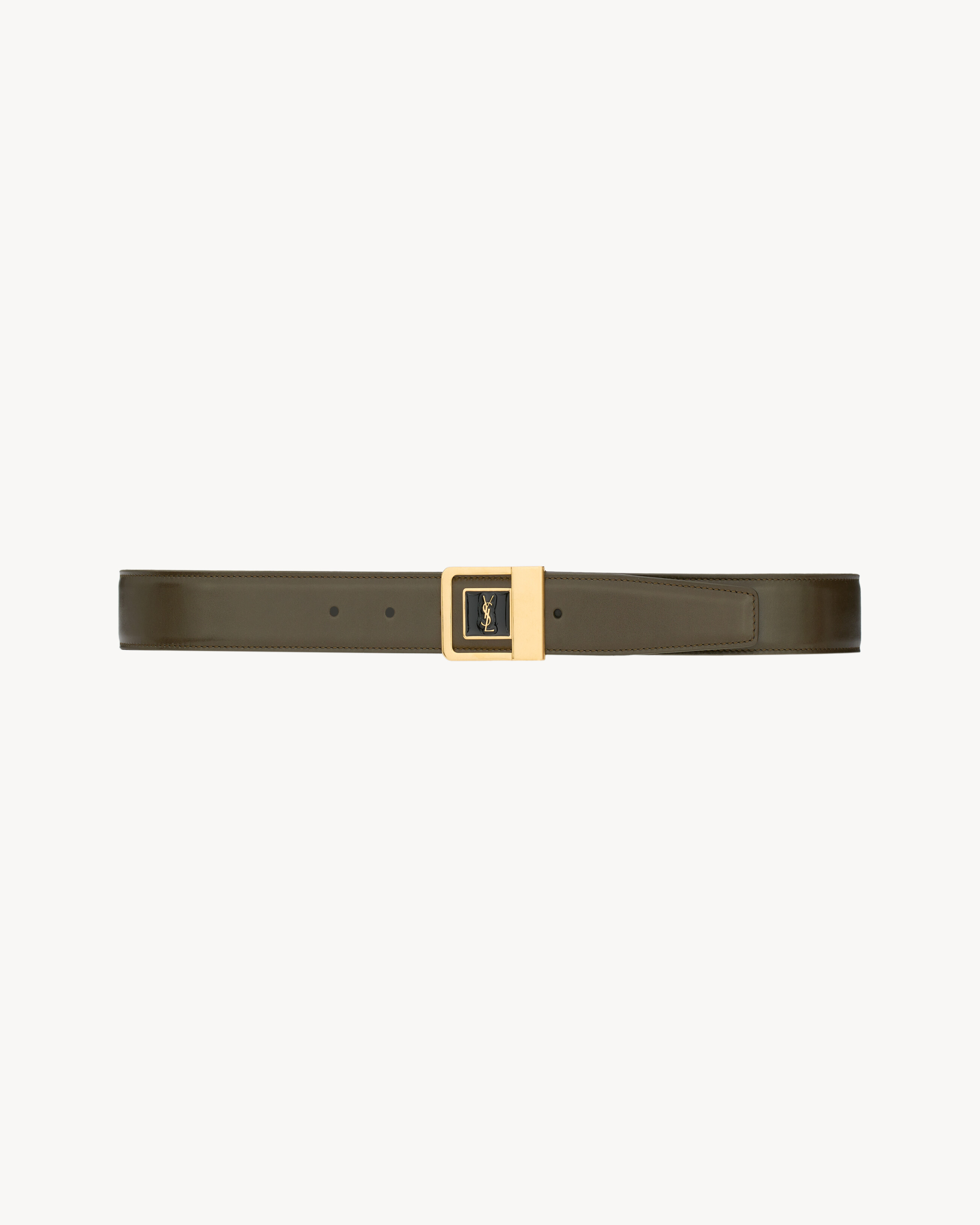 LA 66 belt in smooth leather