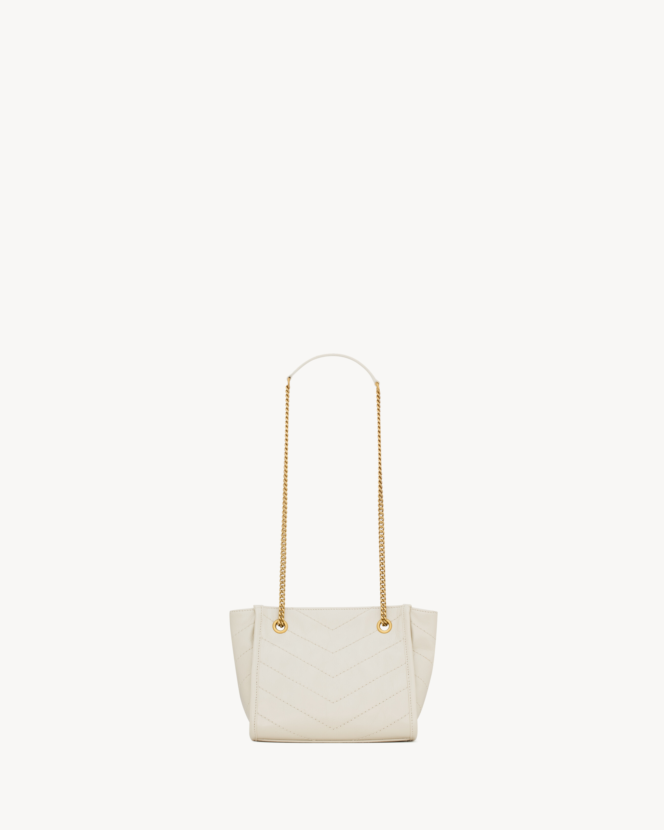 NIKI mini shopping in vintage leather