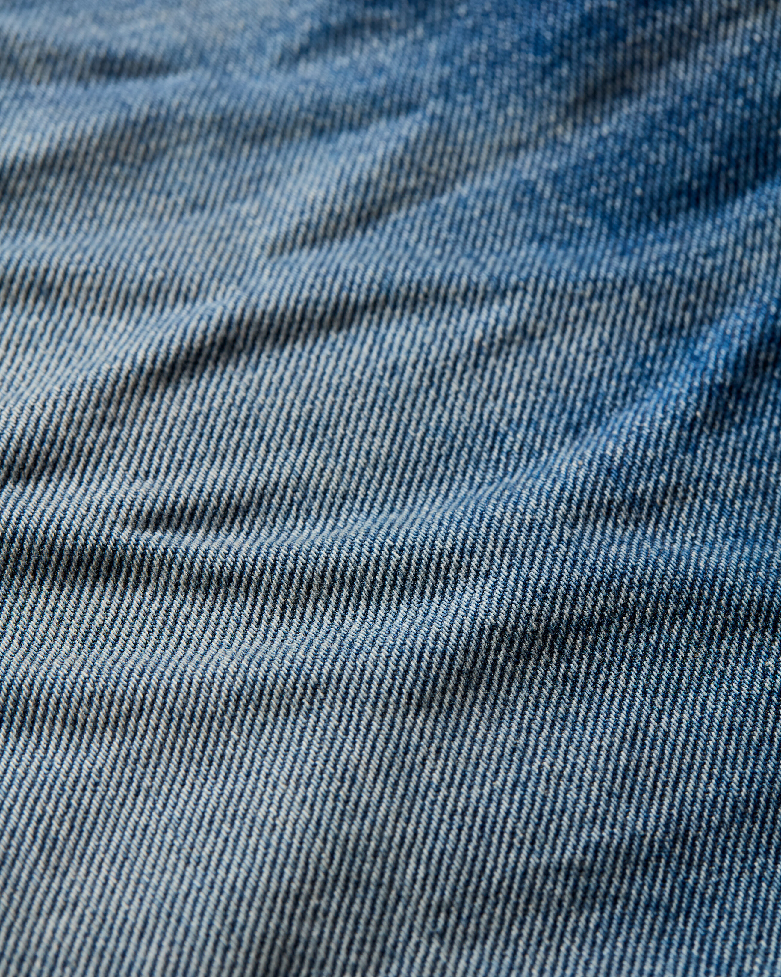 tapered jeans in costa rica blue denim