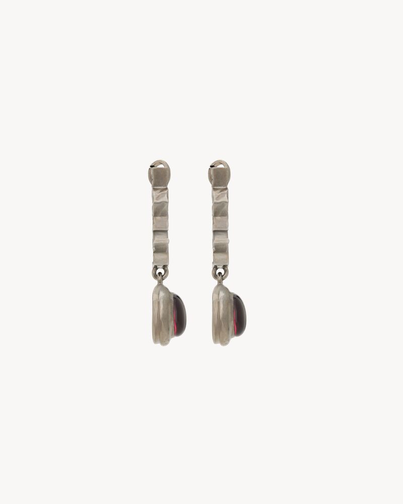 CASSANDRE cabochon earrings