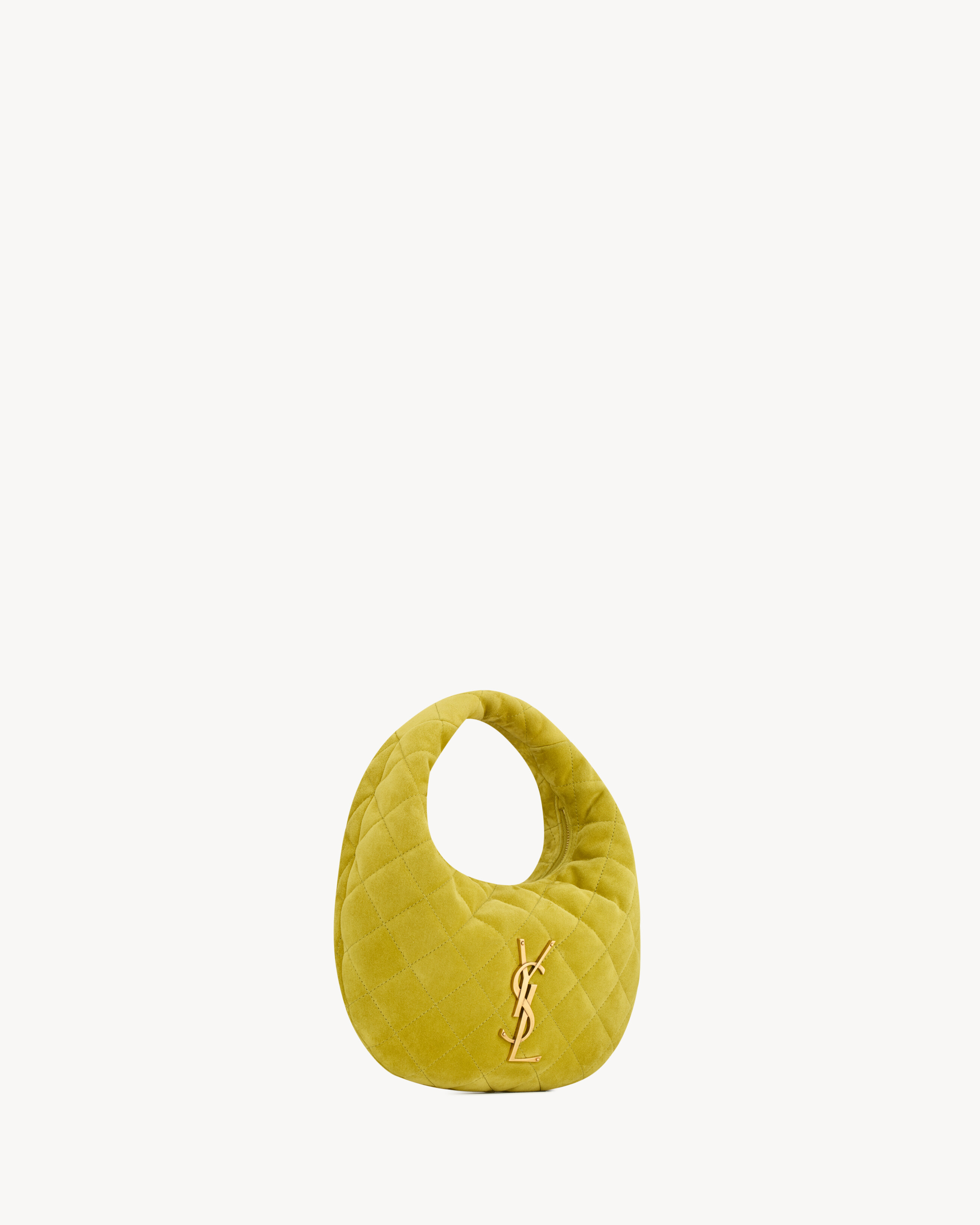 ICARINO aus gestepptem Veloursleder