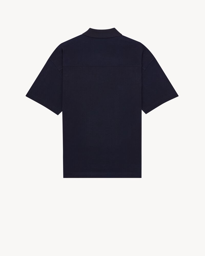 polo in silk and cotton