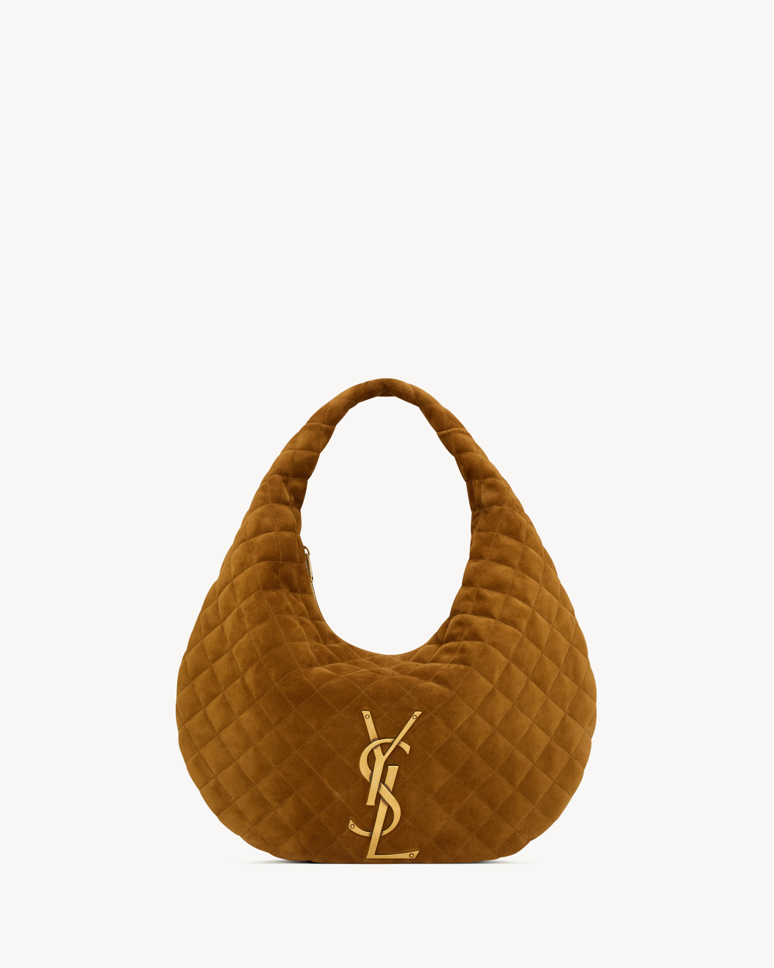 ICARE hobo in quilted suede
