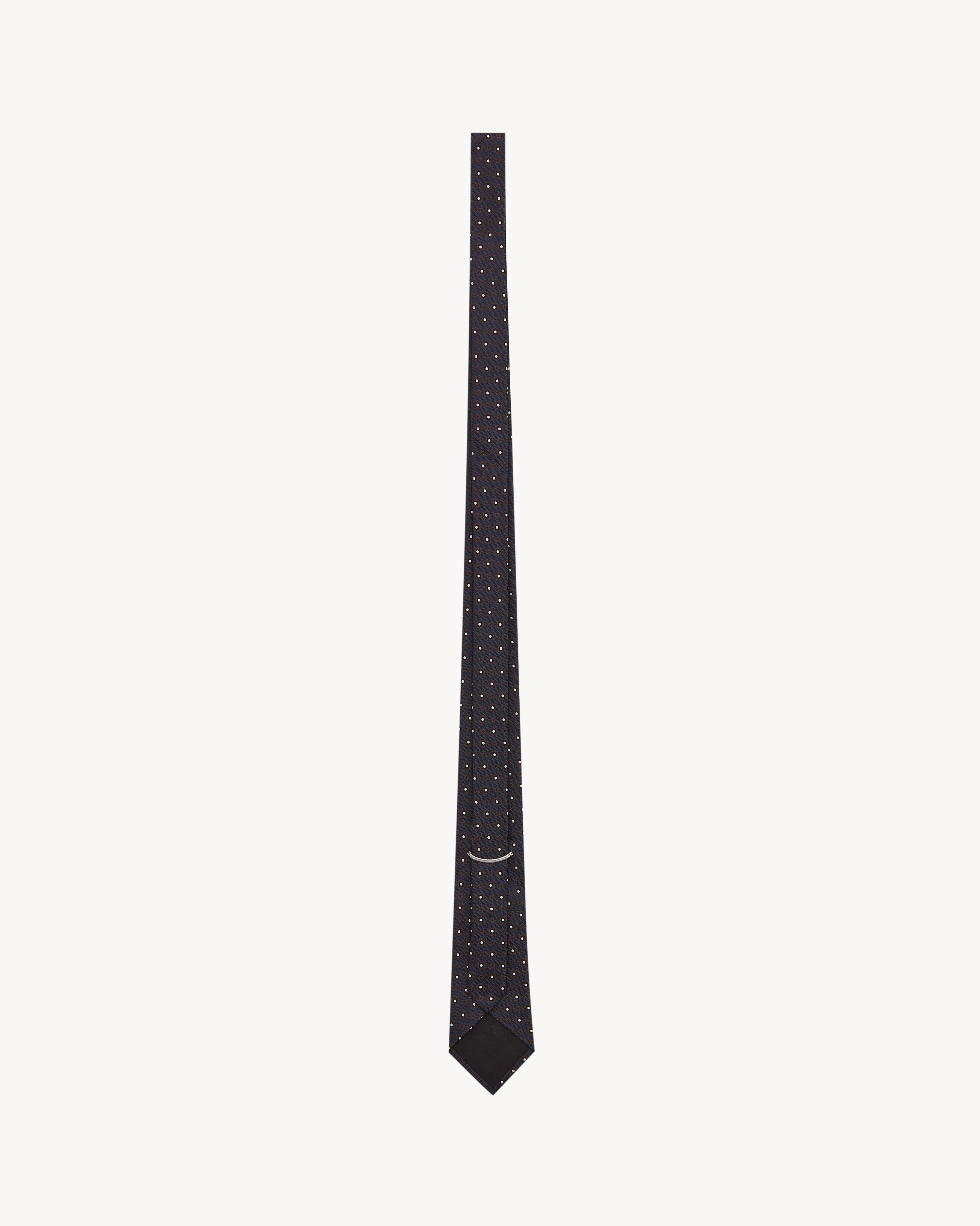tie in silk jacquard