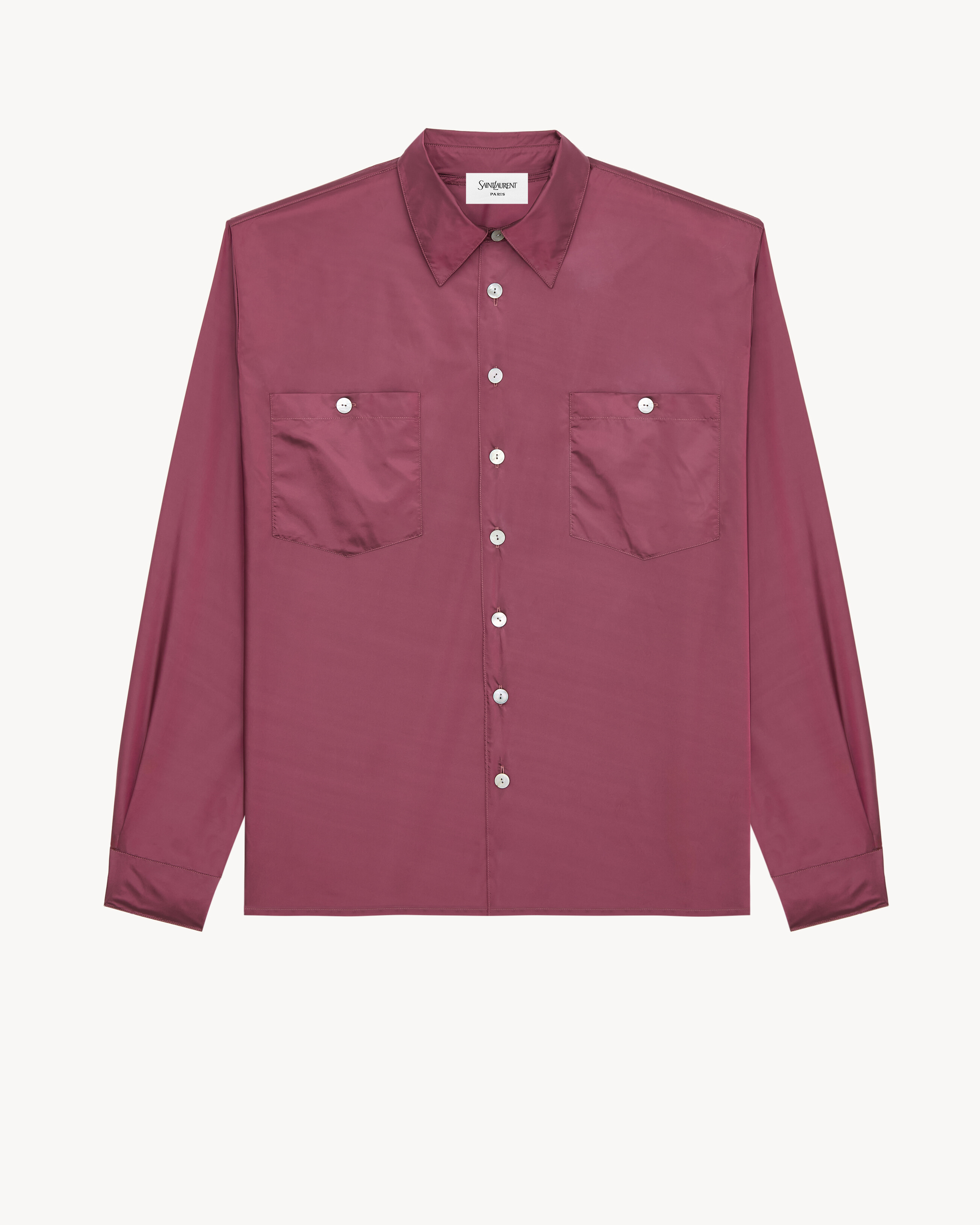 shirt in taffeta