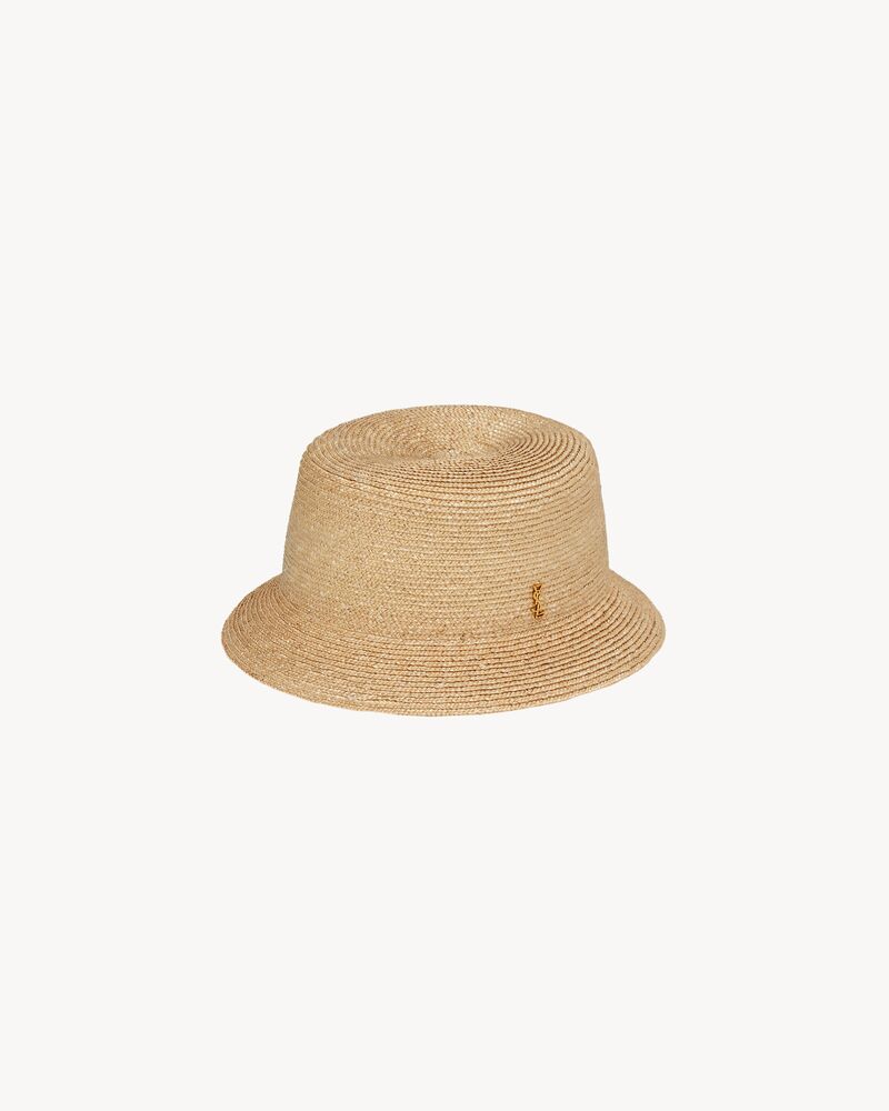 MAGLINA STRAW BUCKET HAT