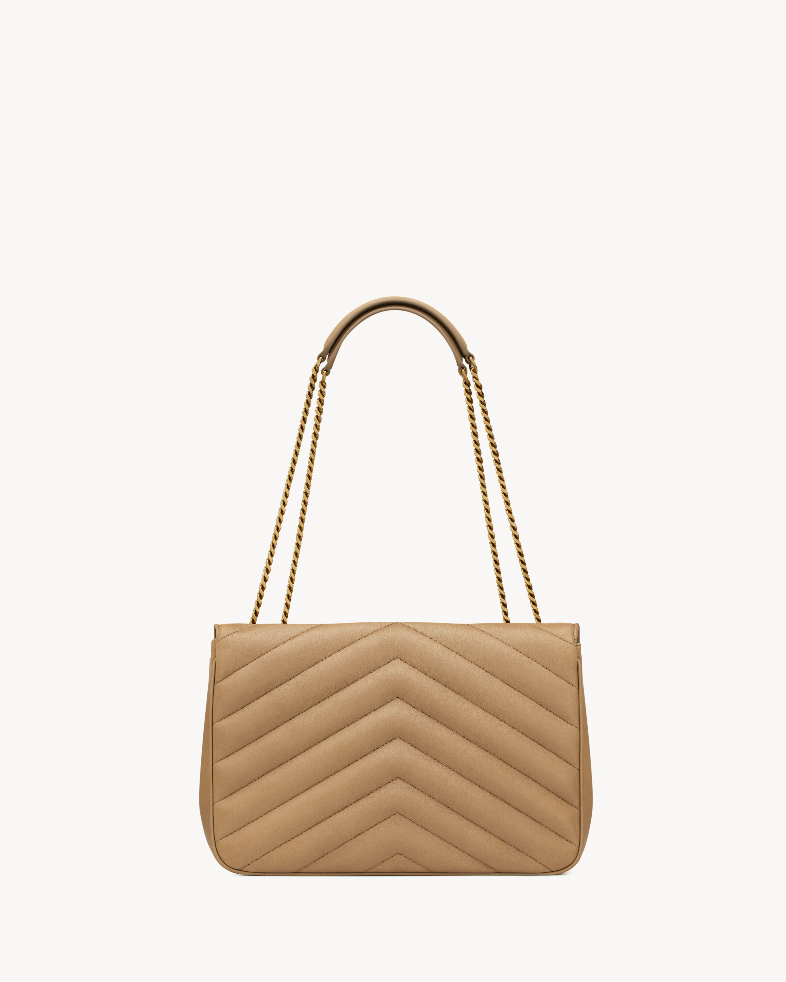 LOULOU large in MATELASSÉ lambskin