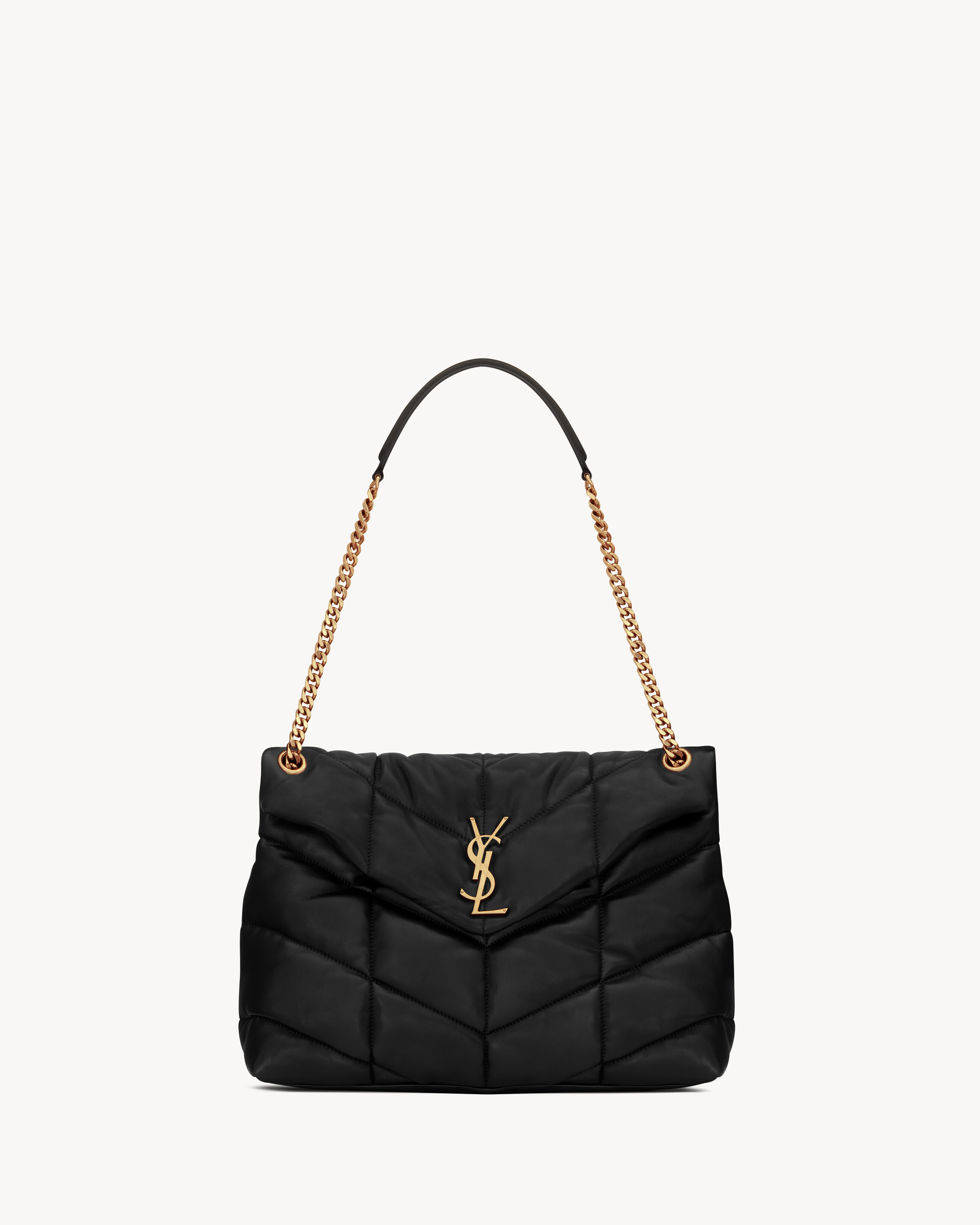 PUFFER MEDIUM in lambskin