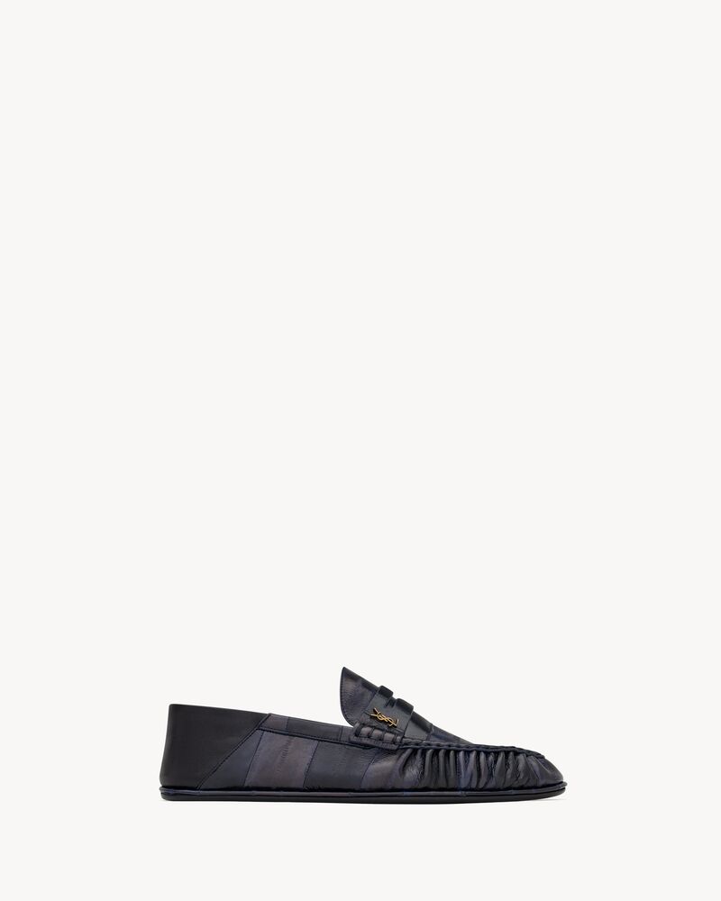 LE LOAFER鰻魚皮可摺疊樂福鞋