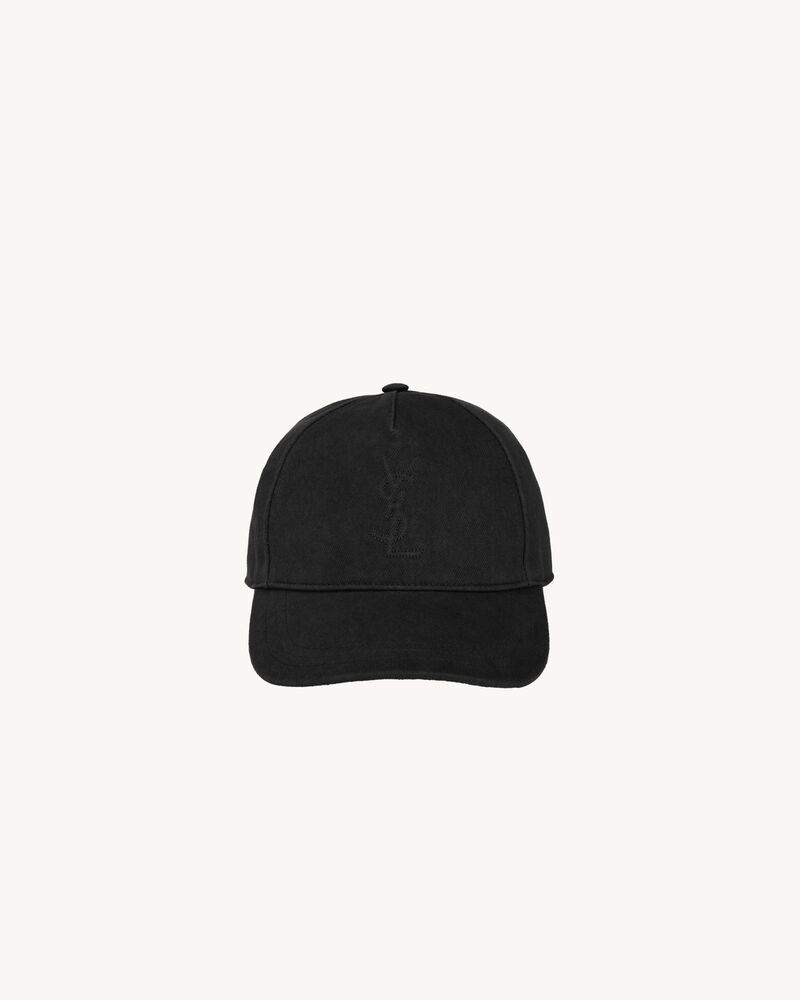 CASSANDRE cap in cotton denim twill