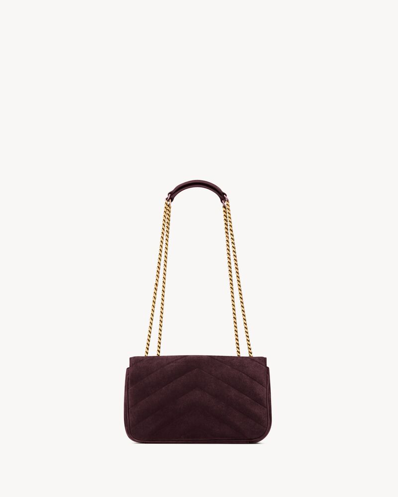LOULOU small in MATELASSÉ suede