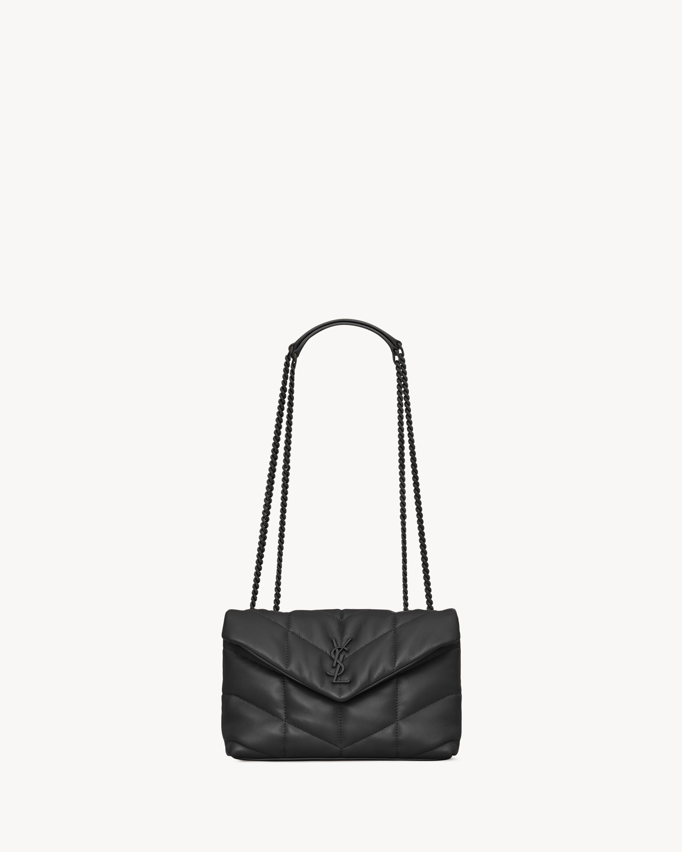 Puffer toy en cuir d'agneau