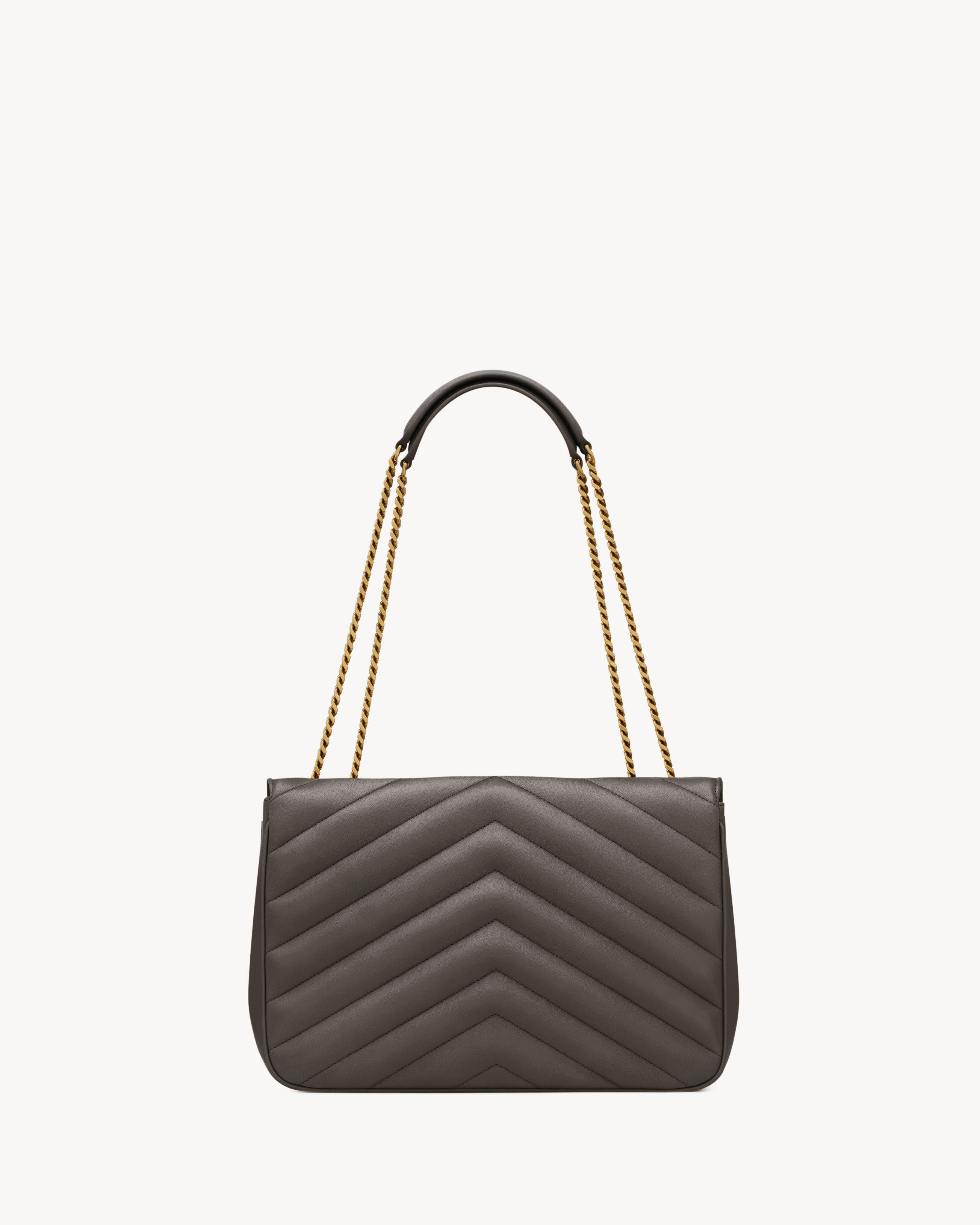 LOULOU large in MATELASSÉ lambskin