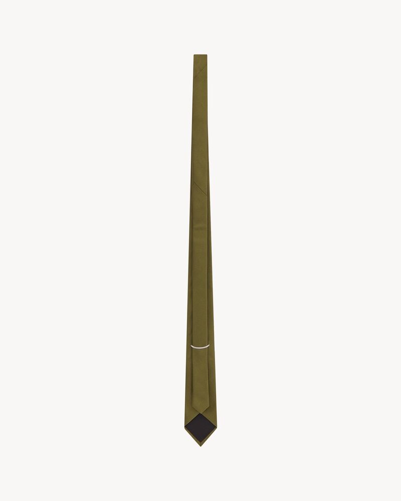 tie in silk satin