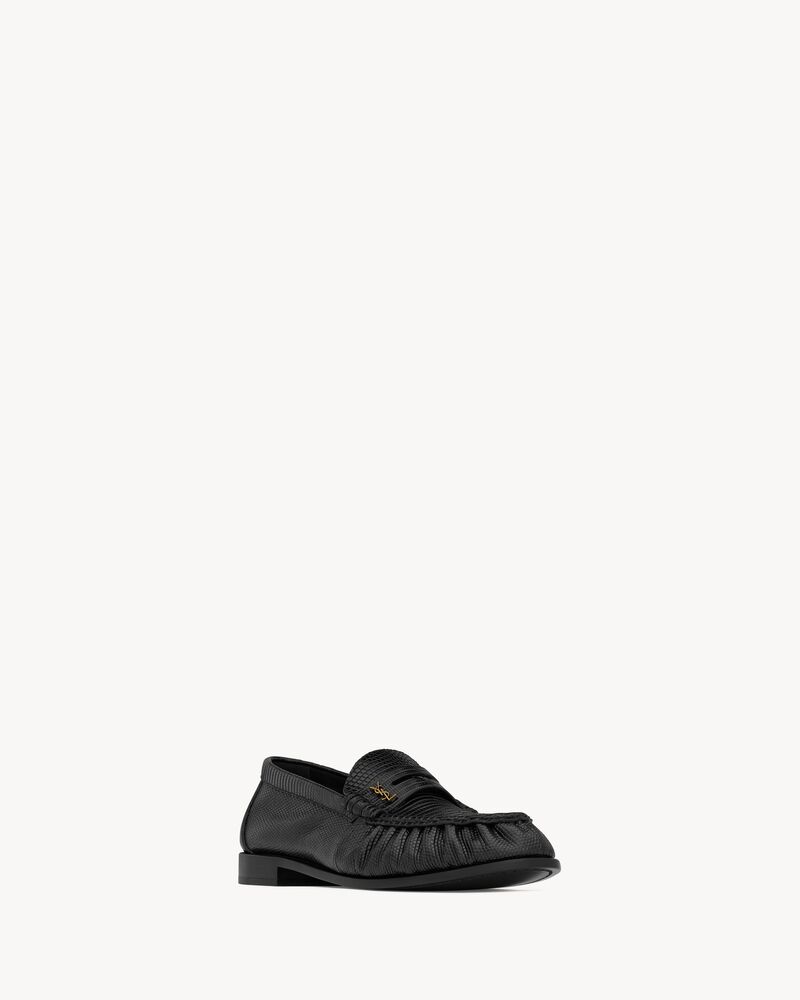 LE LOAFER柔軟蜥蜴皮樂福鞋